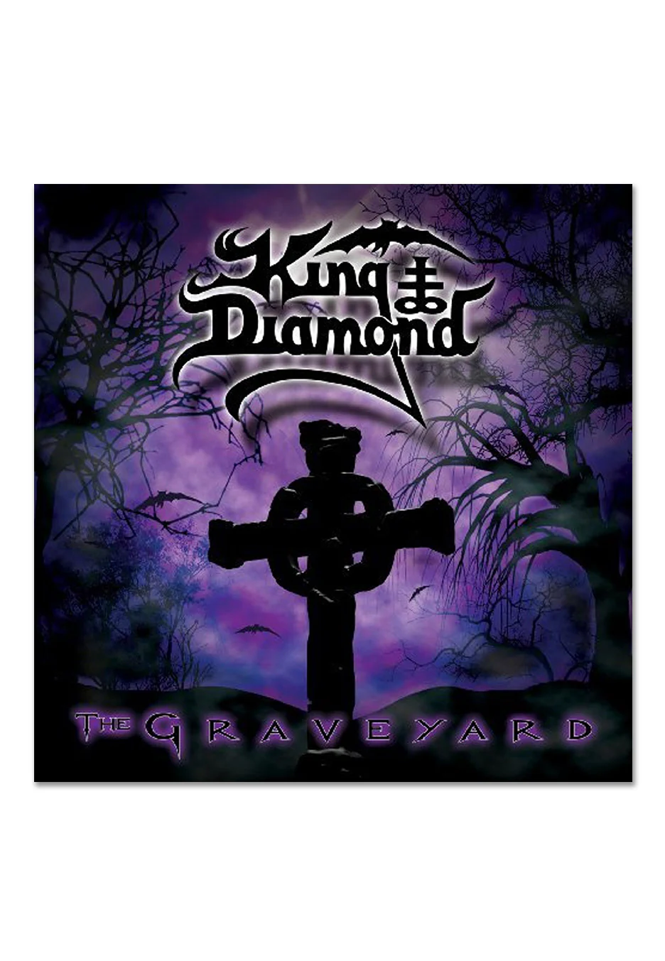 King Diamond - The Graveyard Purple/Red/White - Marbled 2 Vinyl - Image 2