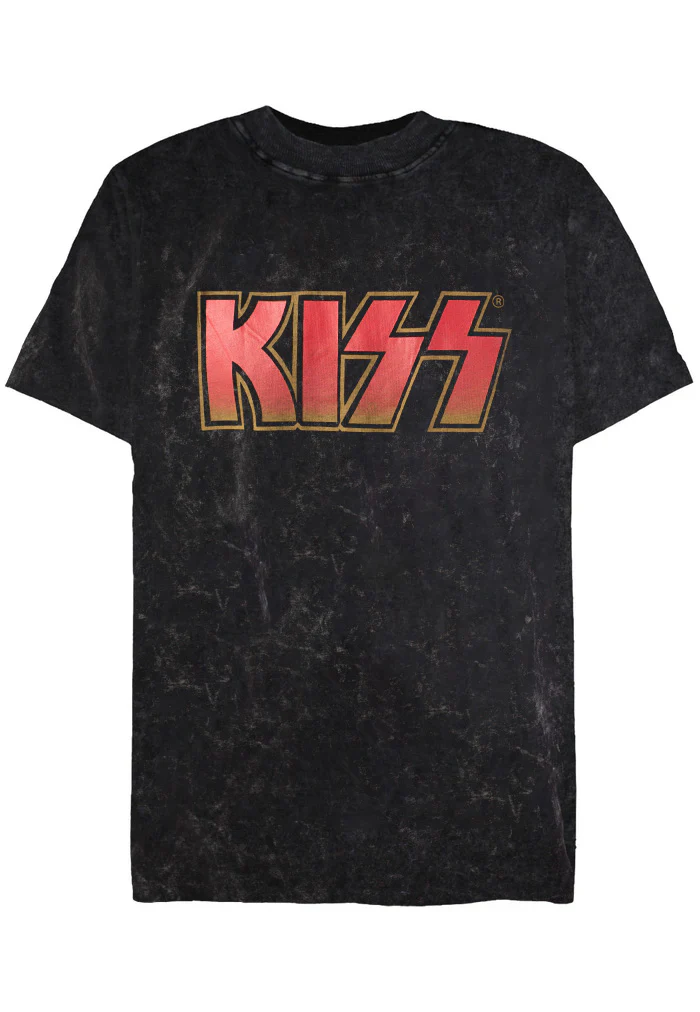 Kiss - Classic Logo Washed - T-Shirt