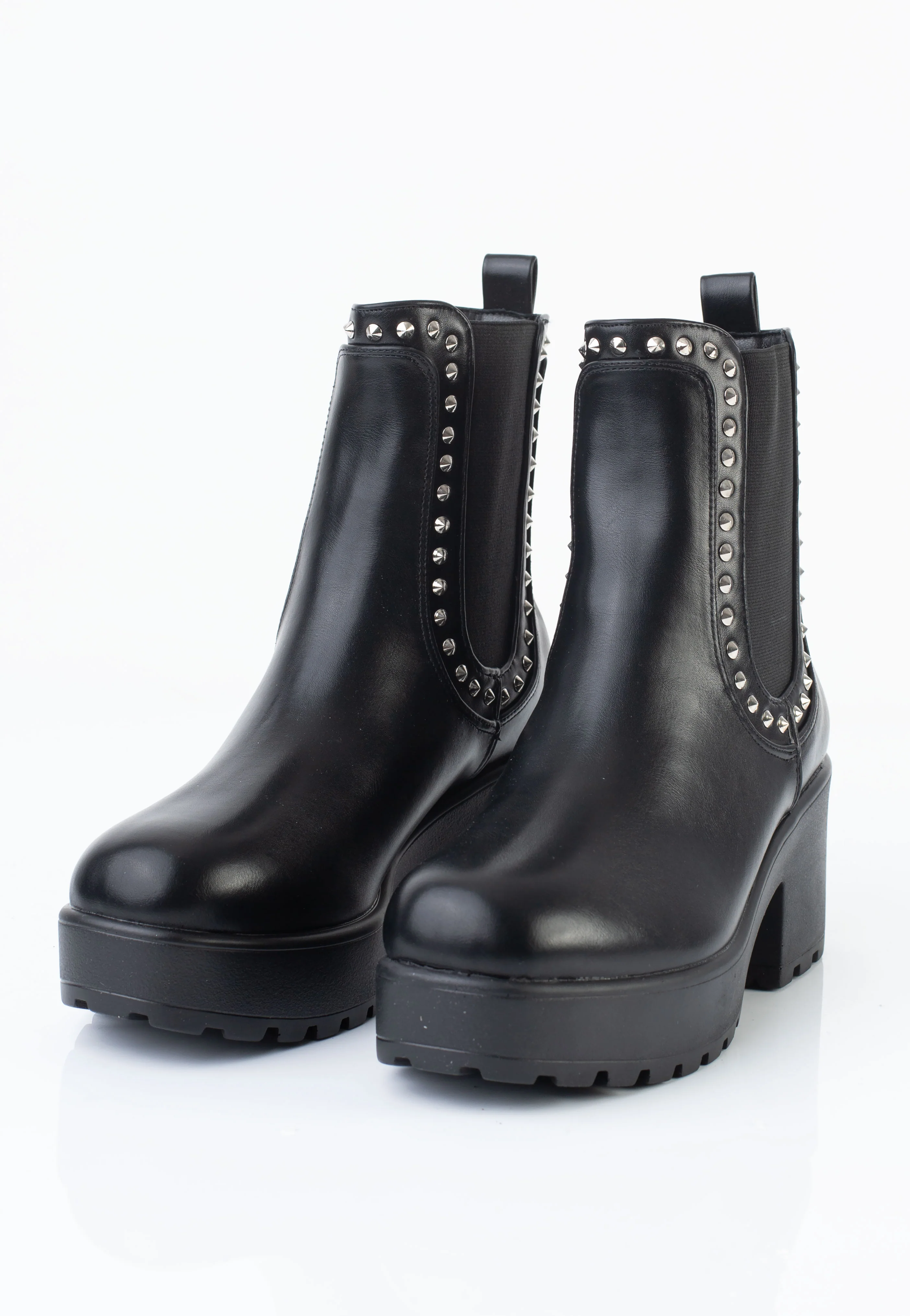 Koi Footwear - Anise Studded Chelsea Black - Girl Shoes - Image 4
