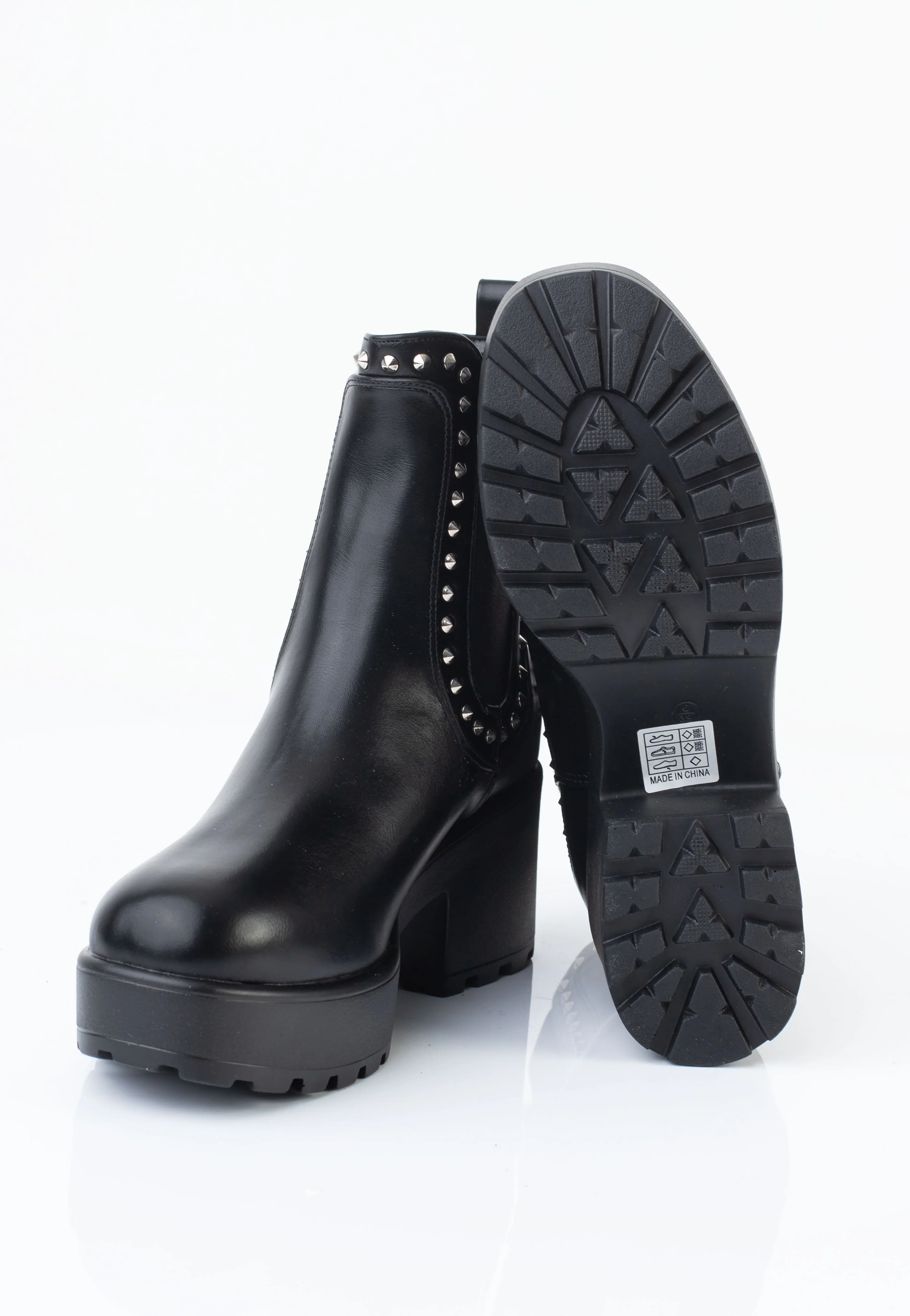 Koi Footwear - Anise Studded Chelsea Black - Girl Shoes - Image 7