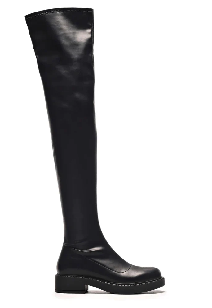 The Commander Stretch Thigh High - Girl Shoes - Image 5