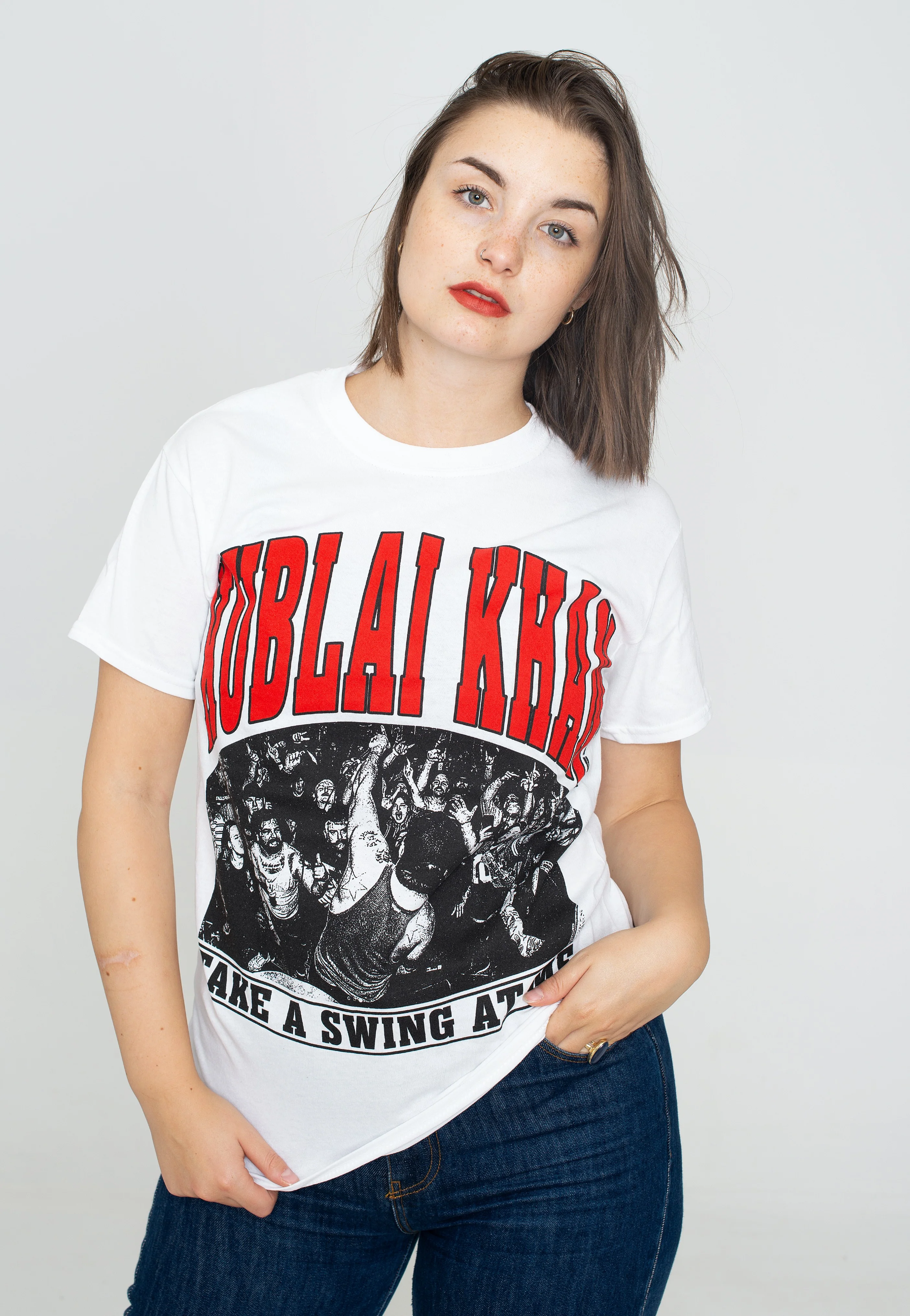 Kublai Khan - Snakebites White - T-Shirt - Image 5