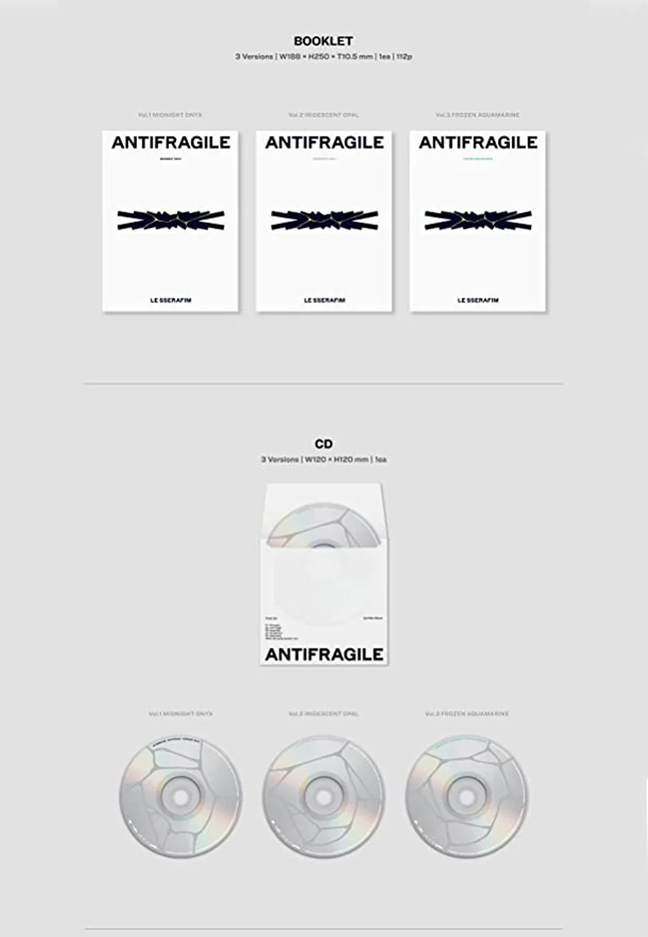 Le Sserafim - Antifragile (Vol. 2) - Boxset - Image 3