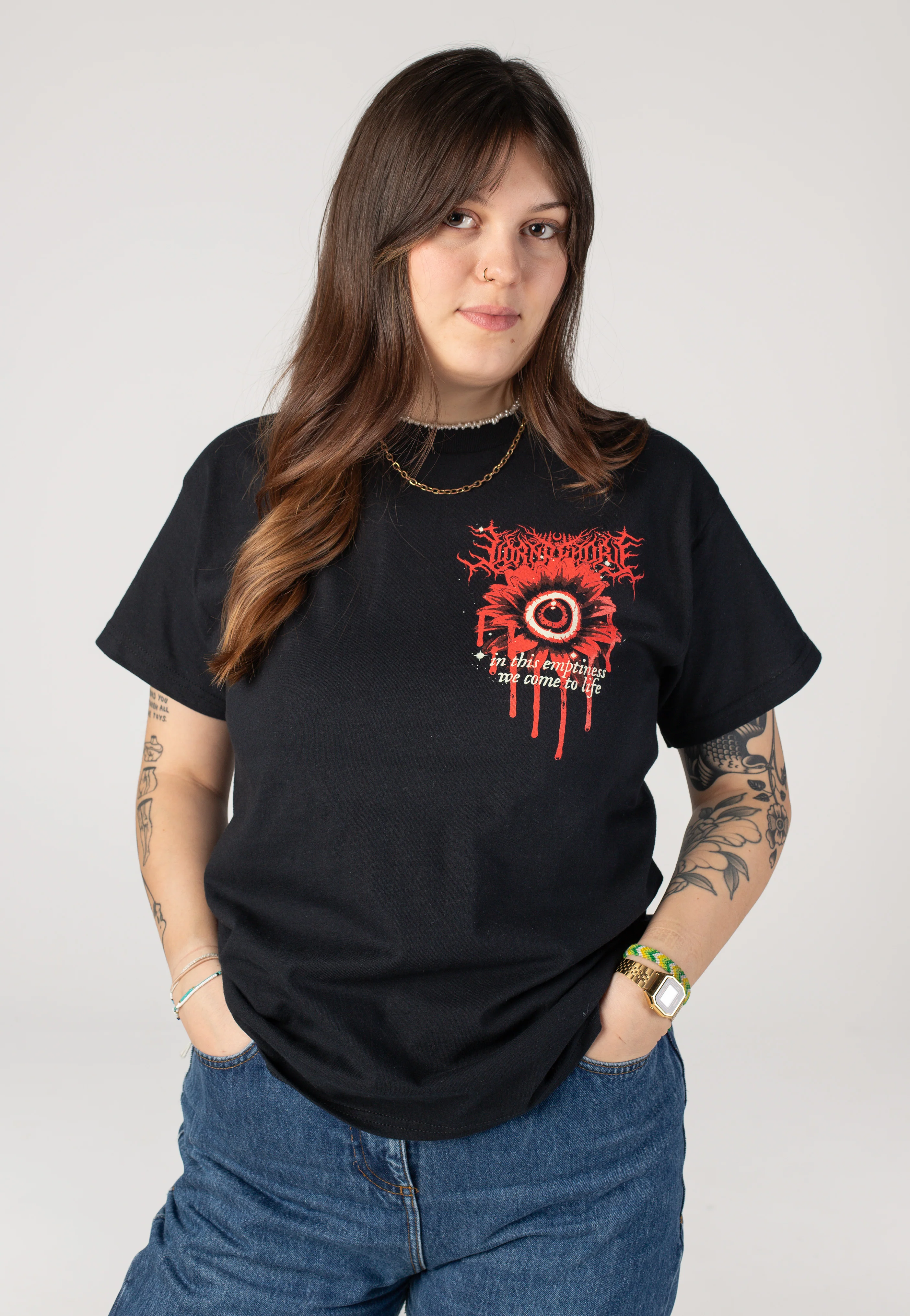 Lorna Shore - Darkness Flower - T-Shirt - Image 5