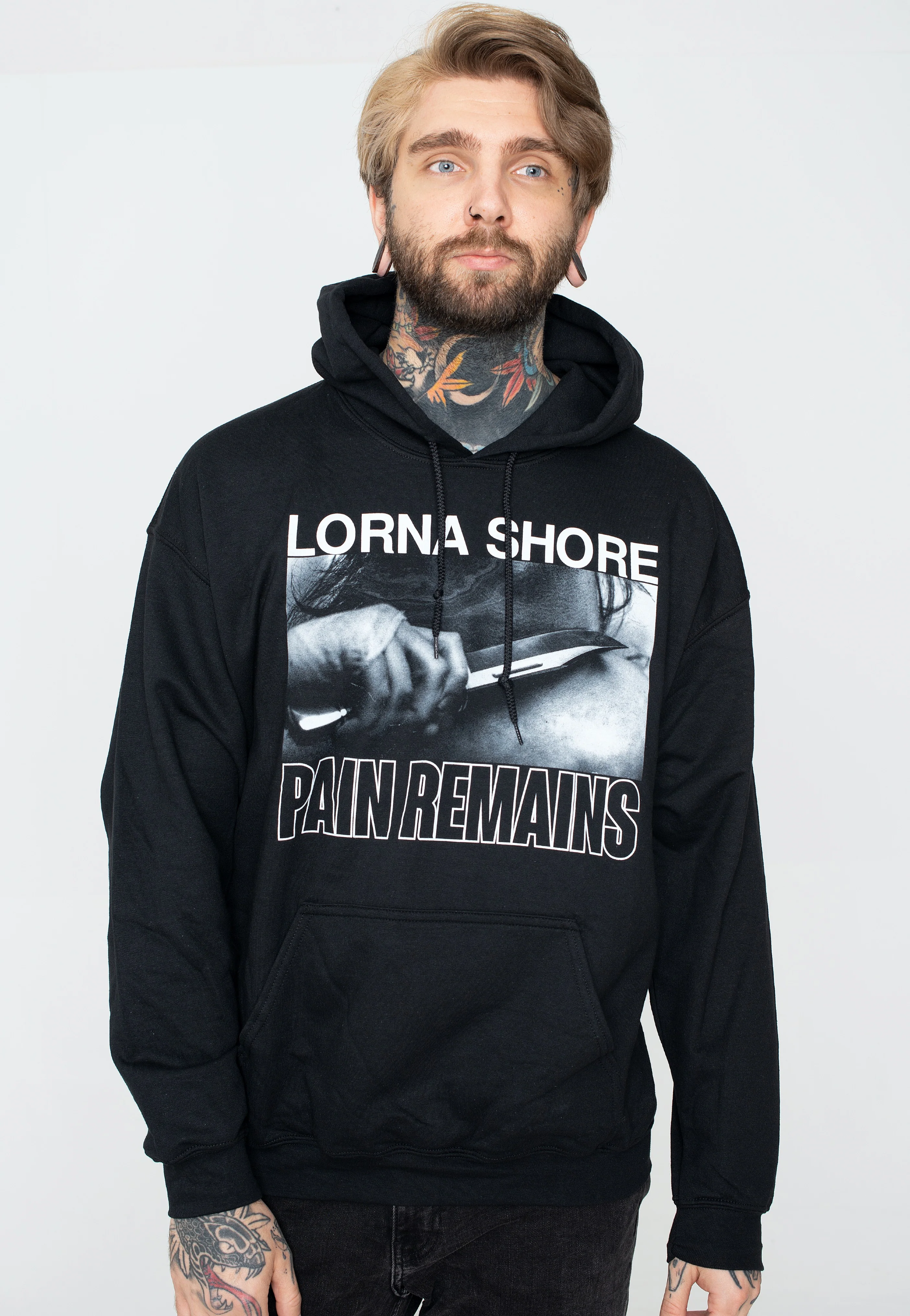 Lorna Shore - Pain Remains Cover - Hoodie - Image 3