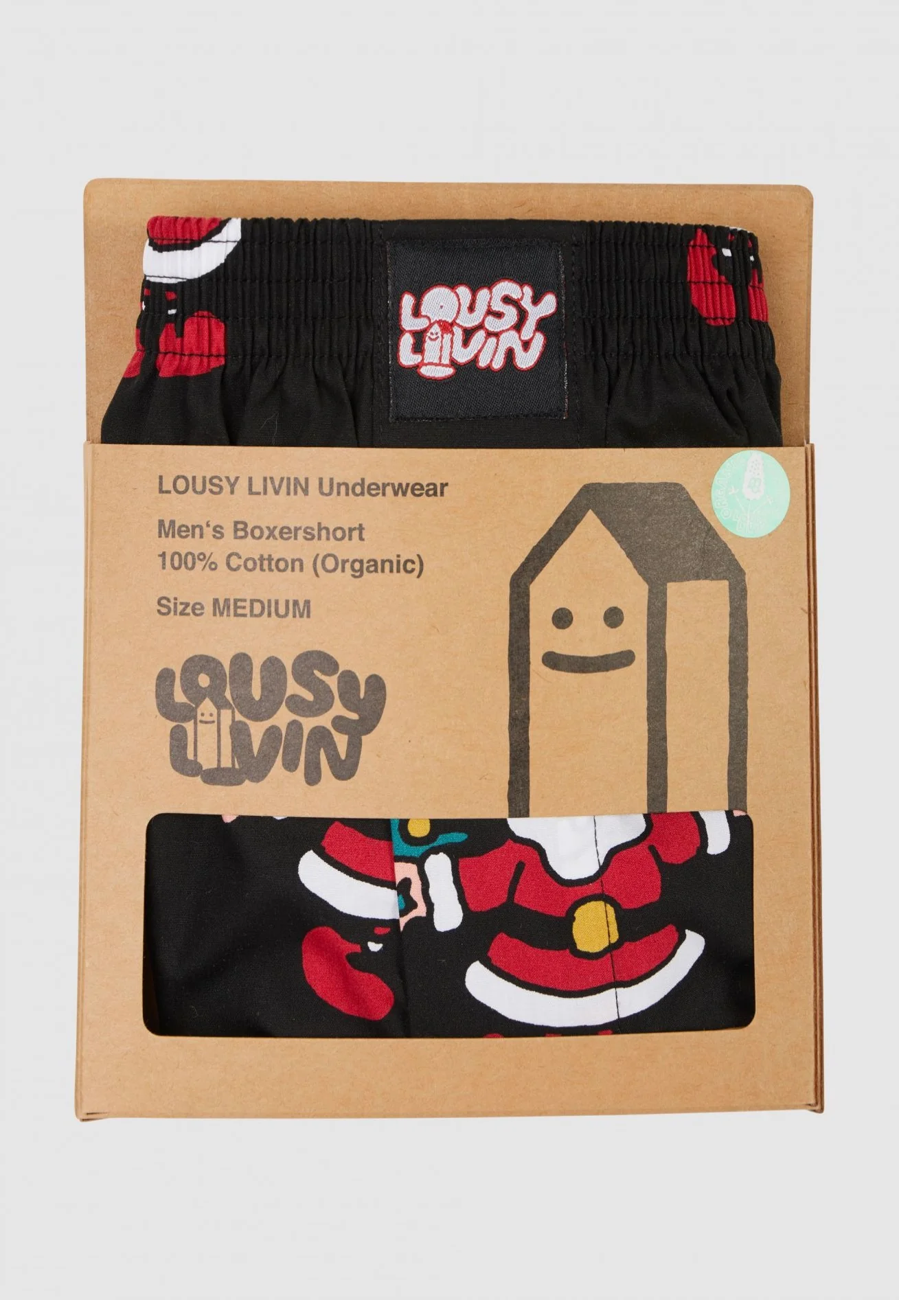 Santa Black - Boxershorts - Image 3