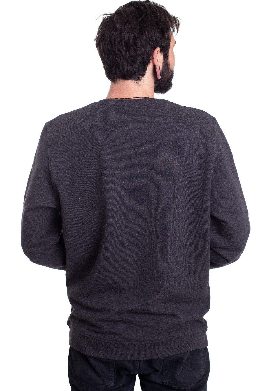 Lyle & Scott - Crew Neck Charcoal Marl - Sweater - Image 3