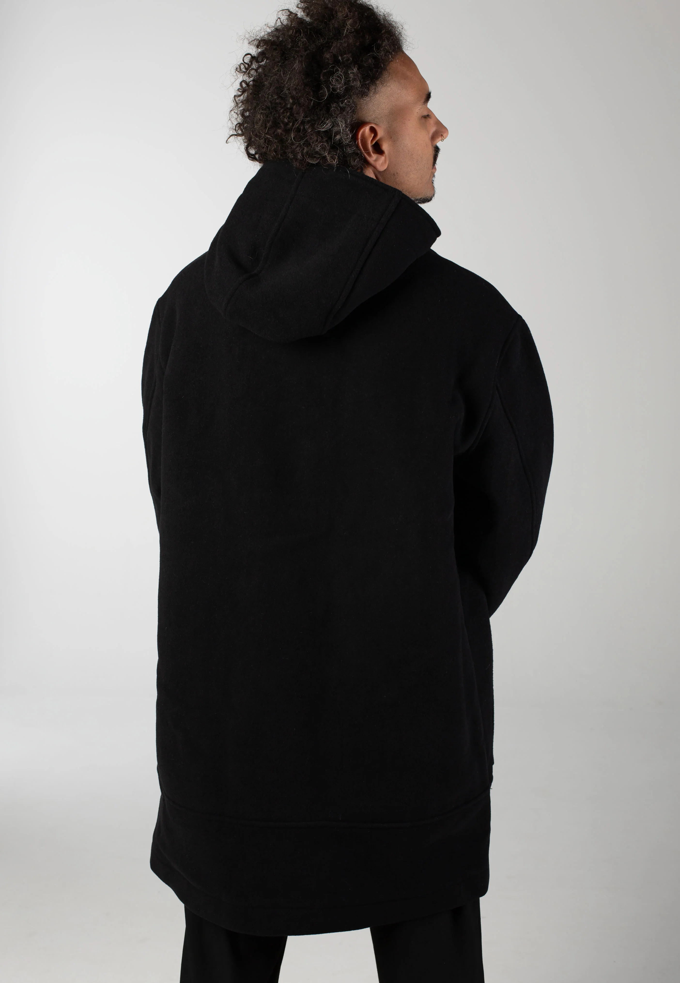 Lyle & Scott - Duffle Jet Black - Jacket - Image 2