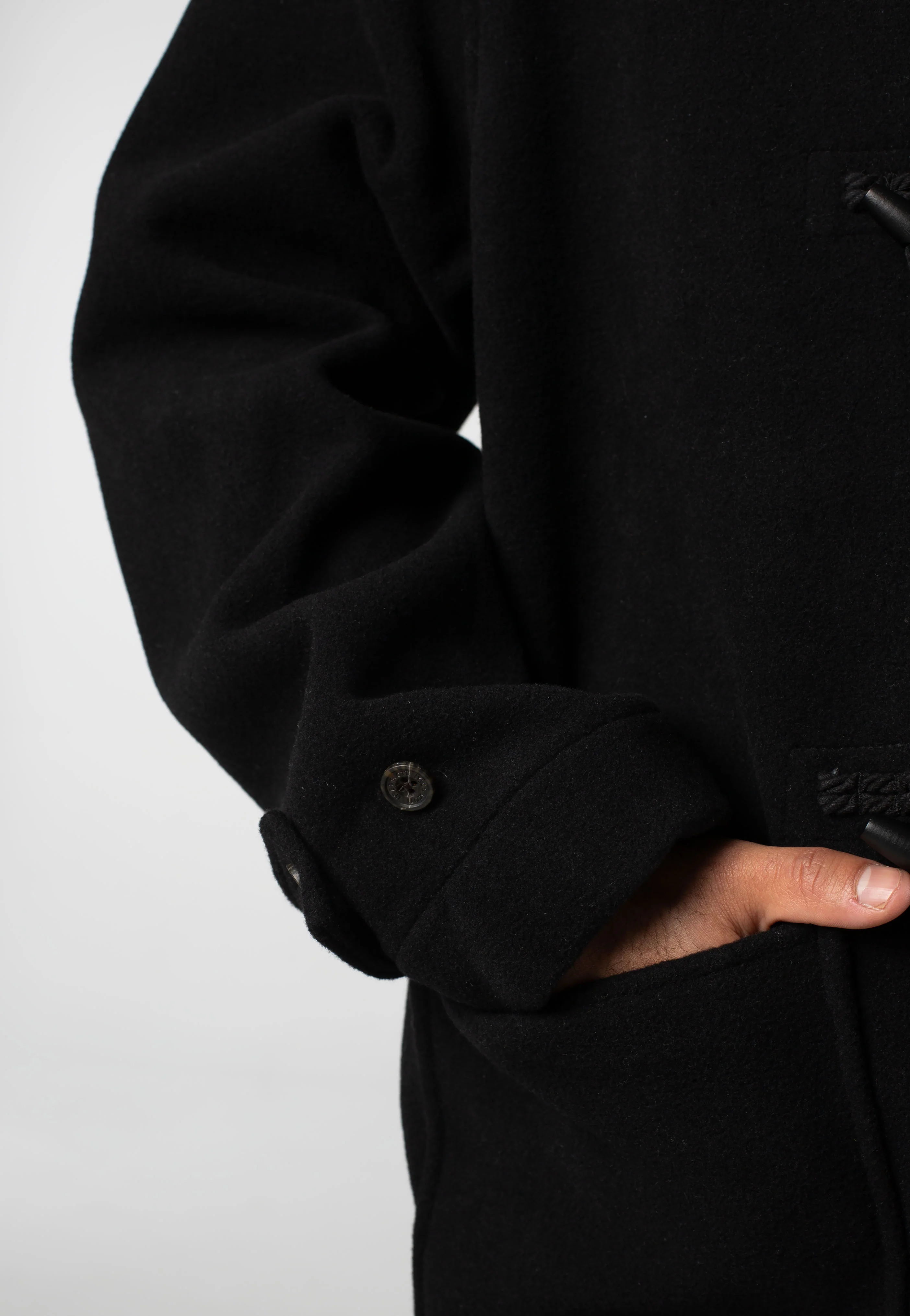 Lyle & Scott - Duffle Jet Black - Jacket - Image 6
