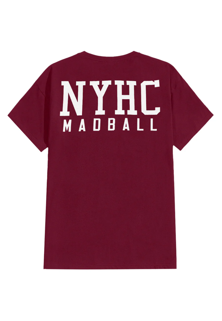 Madball - Ball NY Burgundy - T-Shirt - Image 2