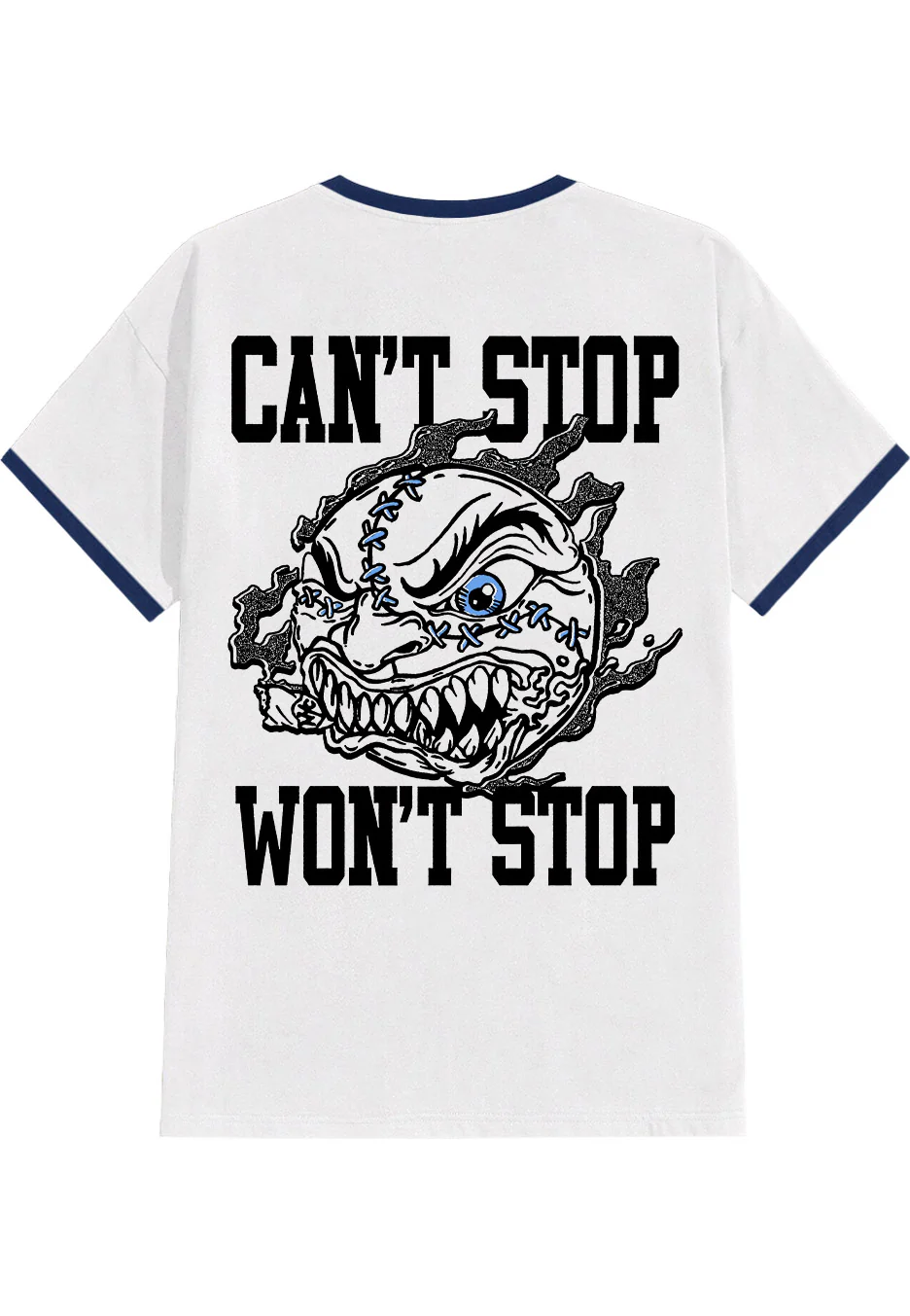 Madball - Hold It Down Can´t Stop 25 Years Anniversary White Ringer - T-Shirt - Image 2
