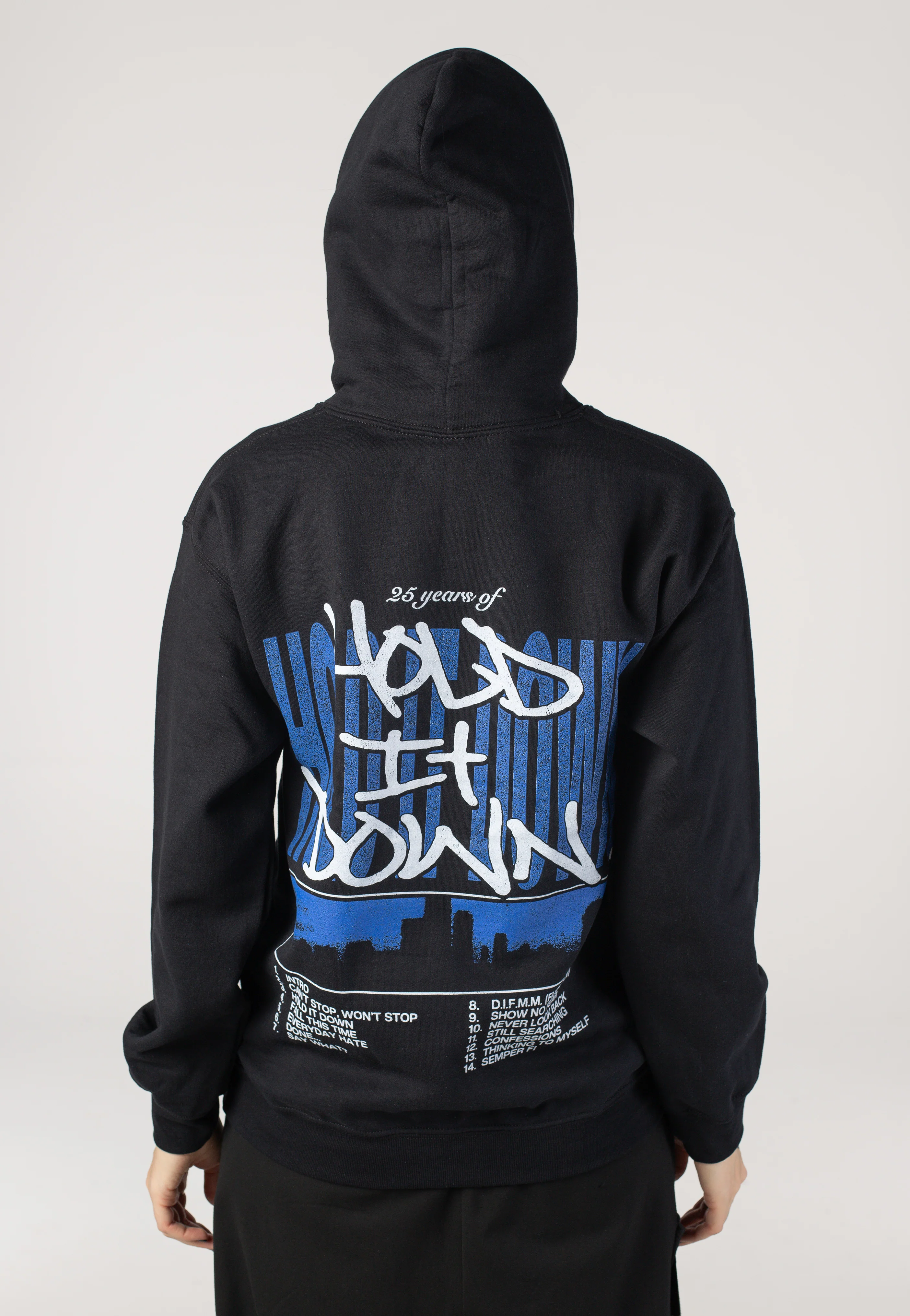 Madball - Hold It Down Tracklist 25 Years Anniversary - Hoodie - Image 6