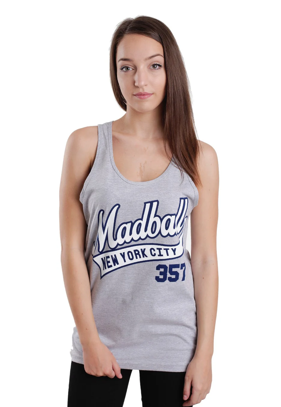 Madball - Swoop Heather Grey - Tank - Image 5