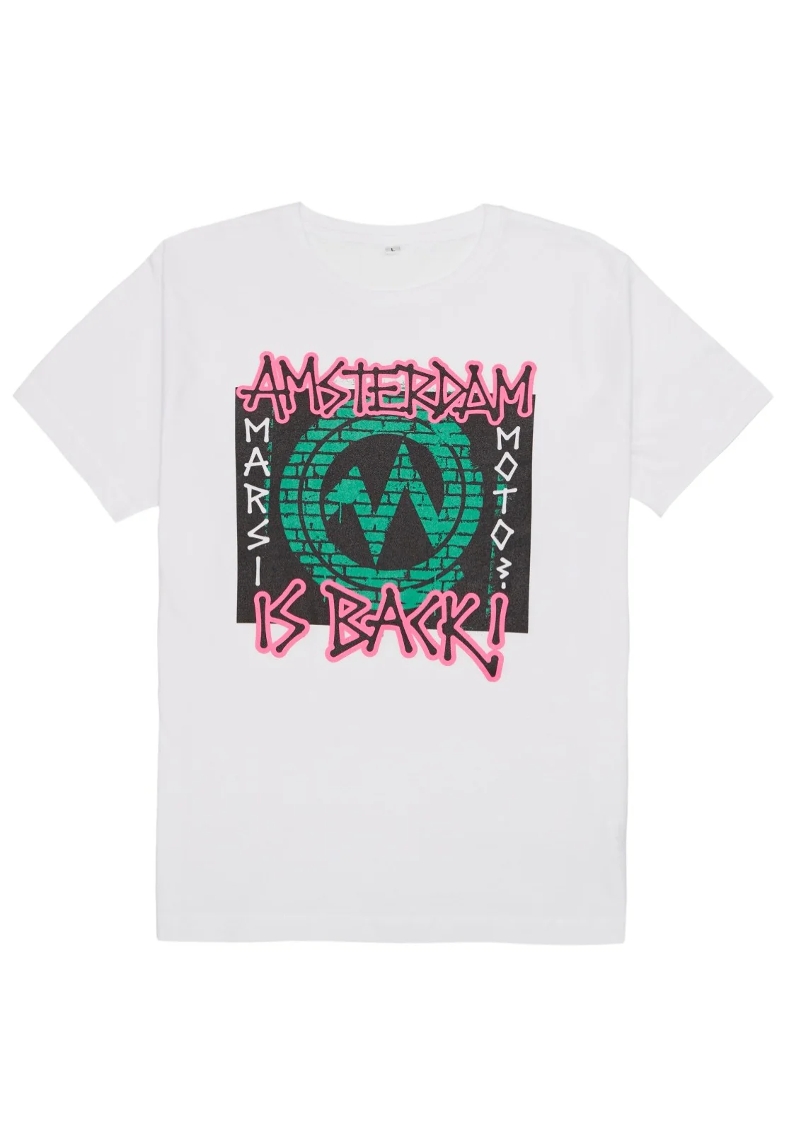 Marsimoto - Amsterdam Is Back White - T-Shirt - Image 11