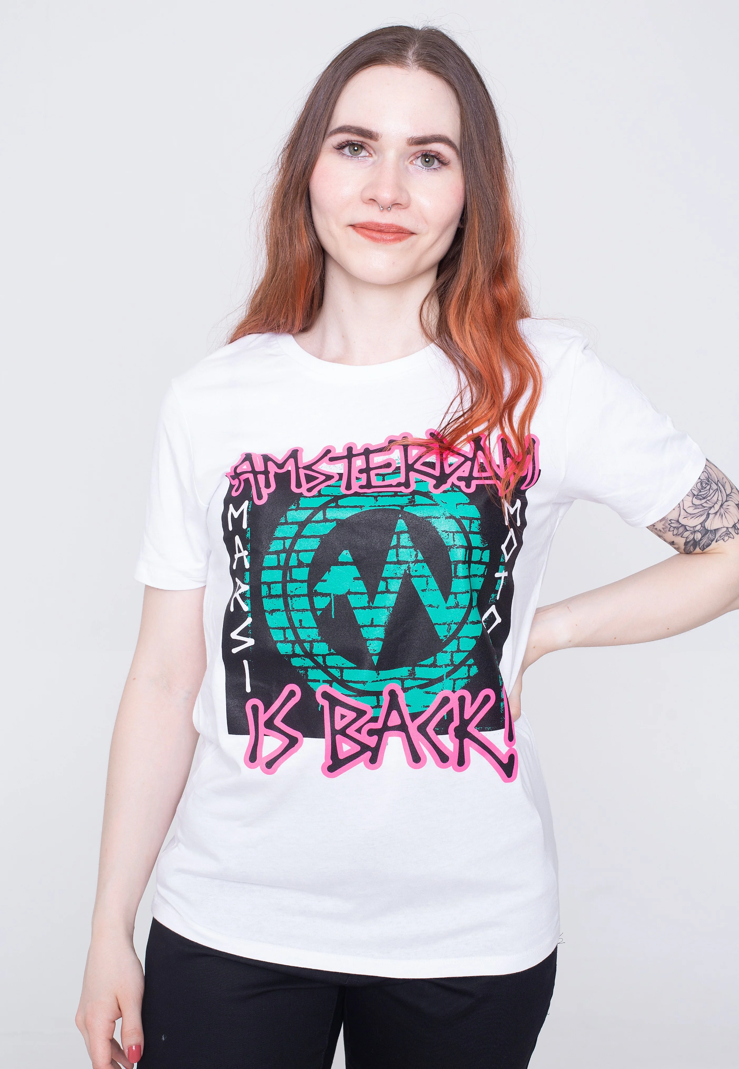 Marsimoto - Amsterdam Is Back White - T-Shirt - Image 6