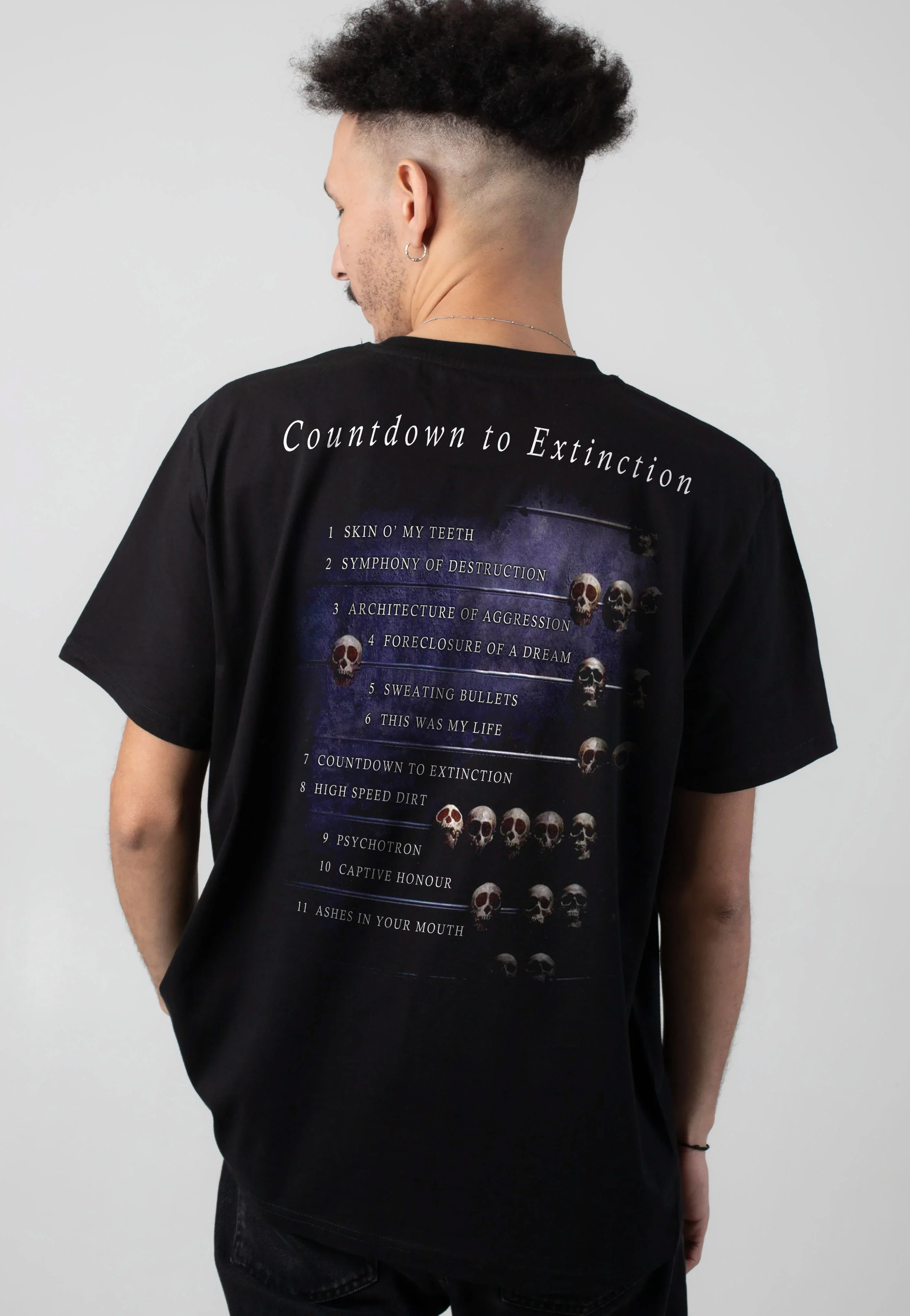 Megadeth - Countdown Tracklist - T-Shirt - Image 2