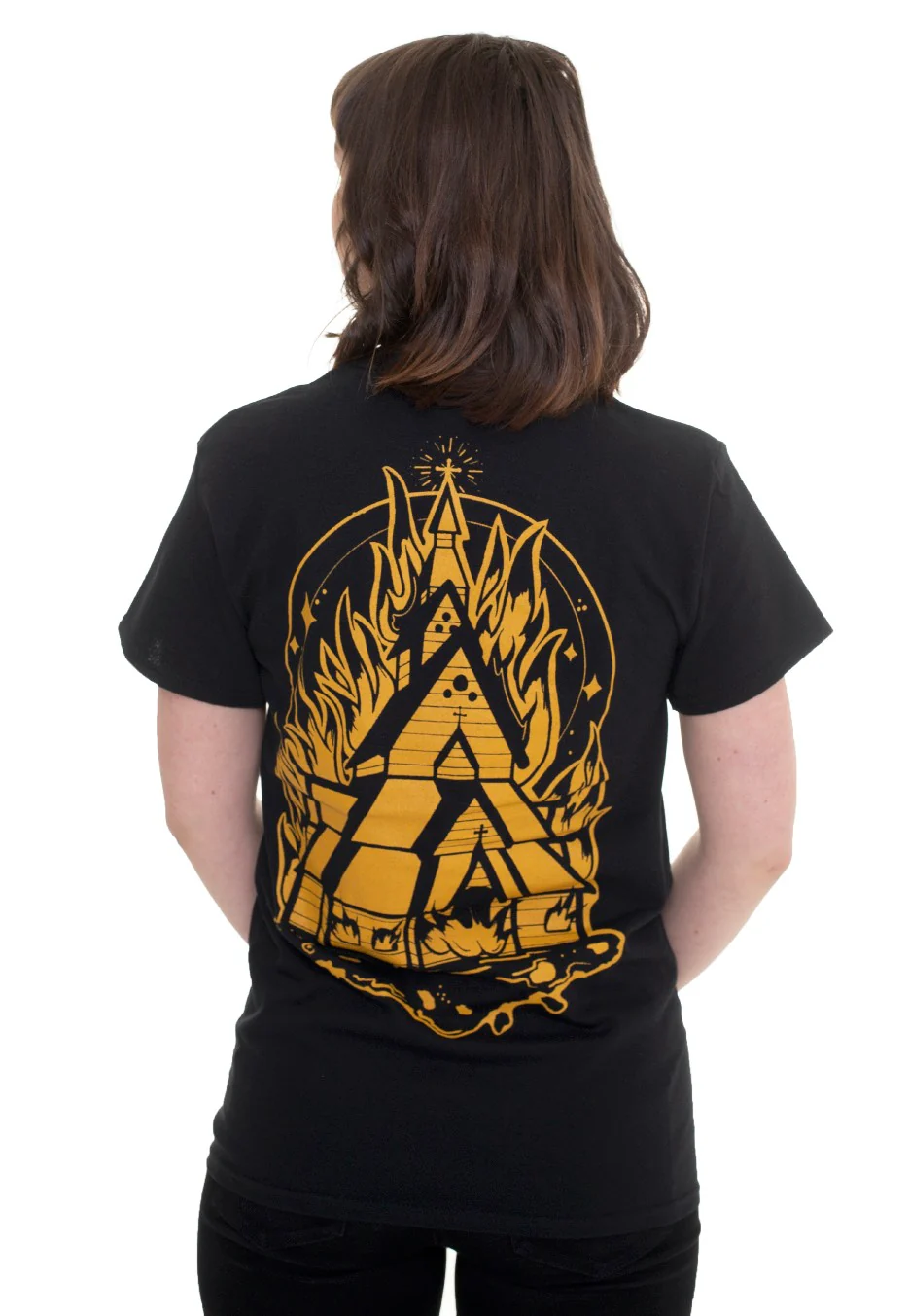 Mental Cruelty - Burning Church - T-Shirt - Image 8