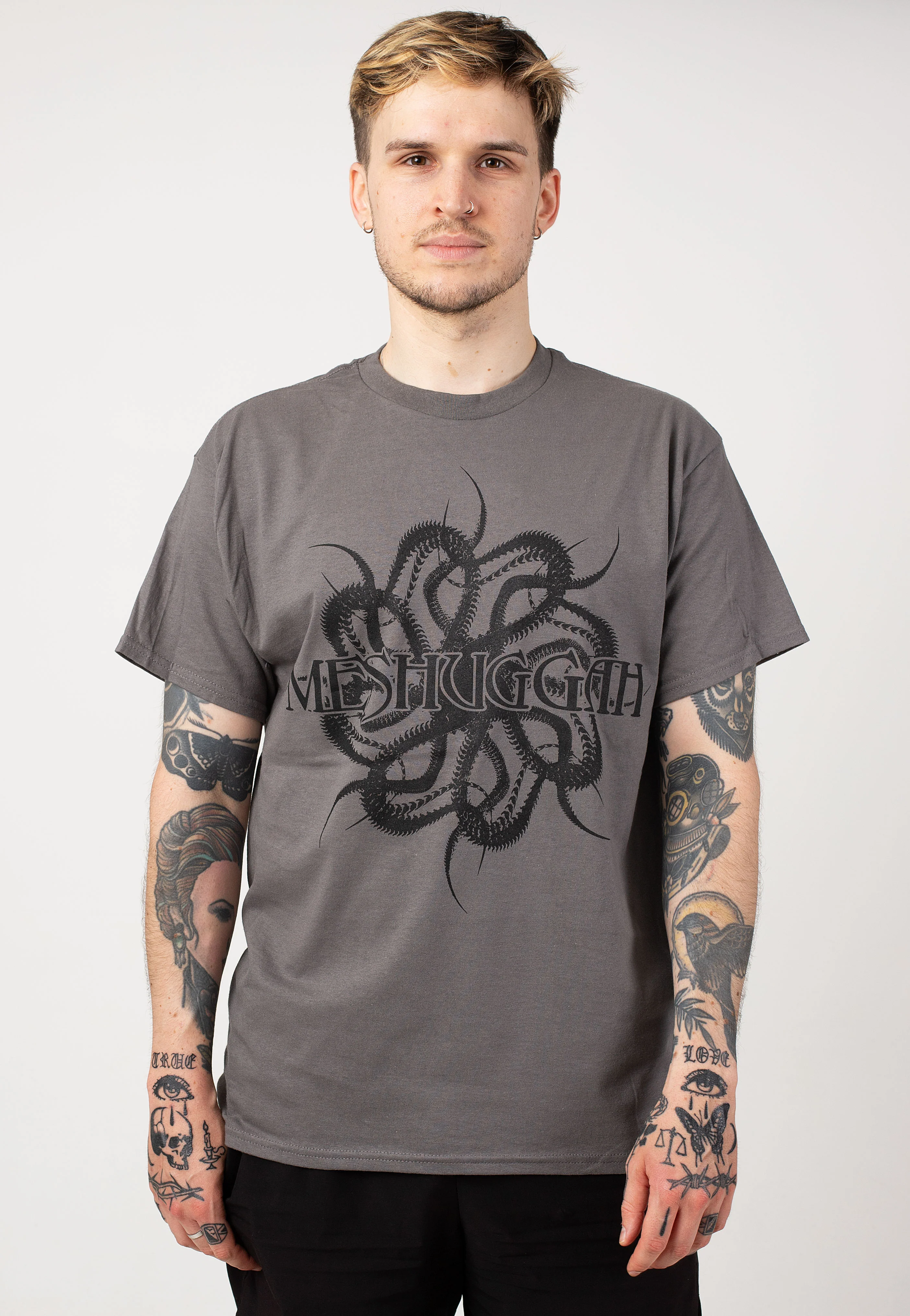 Meshuggah - Spine Charcoal - T-Shirt - Image 3