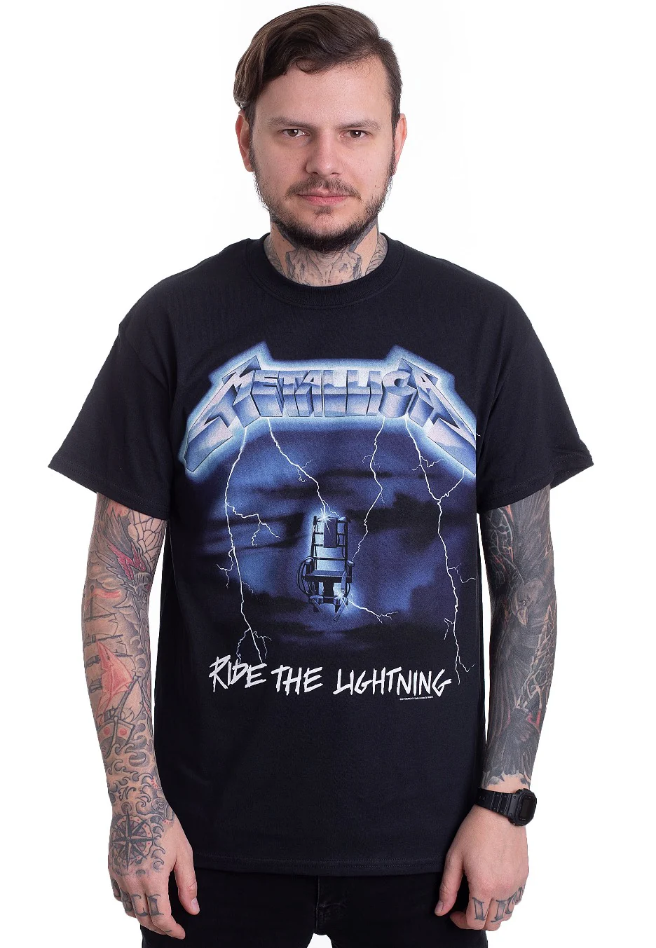 Metallica - Ride The Lightning Tracks - T-Shirt - Image 4