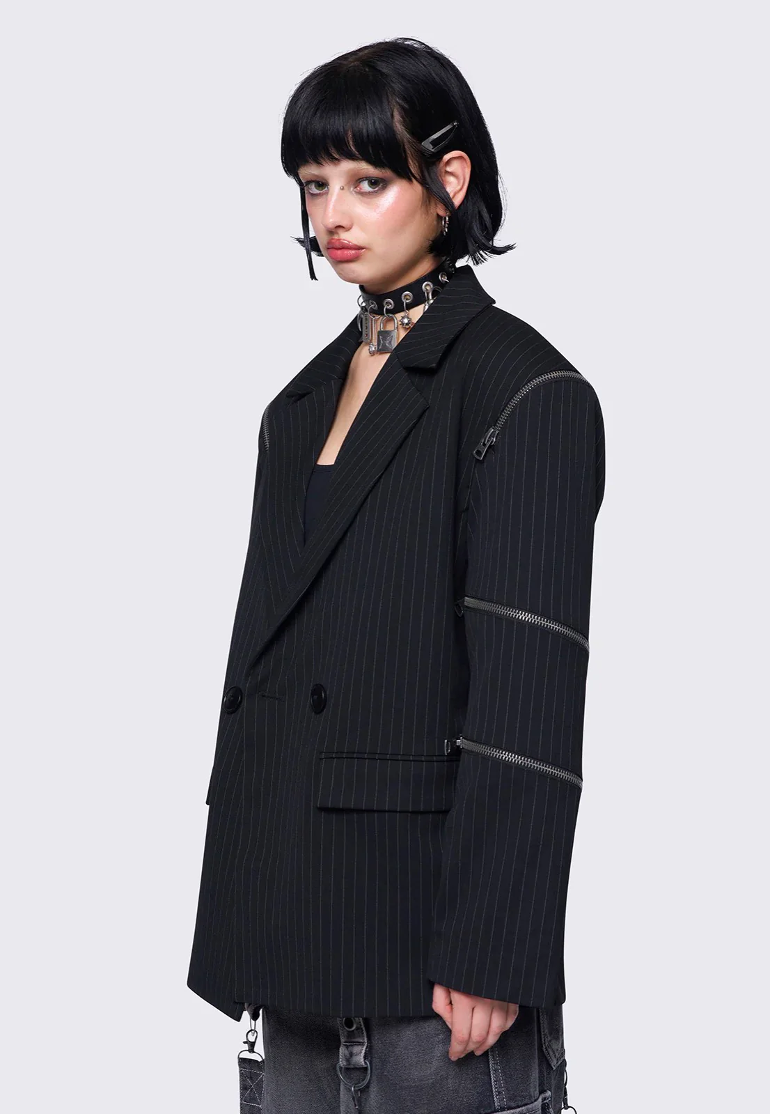 Minga London - Blair Pinstripe - Blazer - Image 2