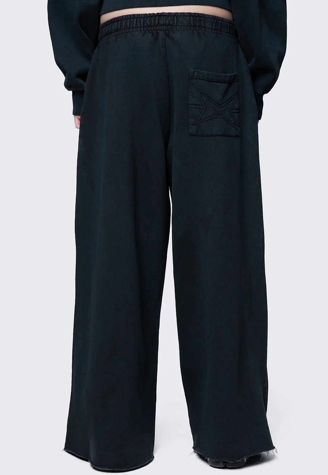 Minga London - Hard Black Wash - Sweat Pants - Image 7