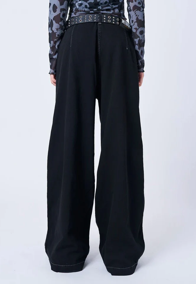Minga London - Tyra Black Utility Pockets - Pants - Image 6