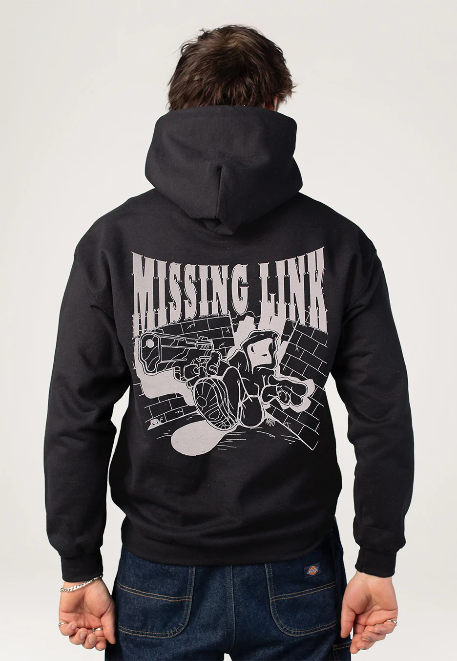 Missing Link - Gun - Hoodie - Image 4