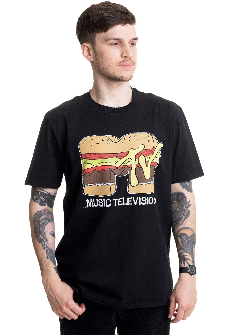 MTV - Hamburger - T-Shirt - Image 4