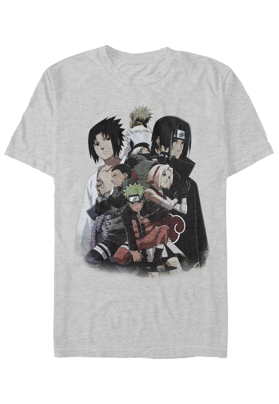 Naruto - Group Sport Grey - T-Shirt - Image 5