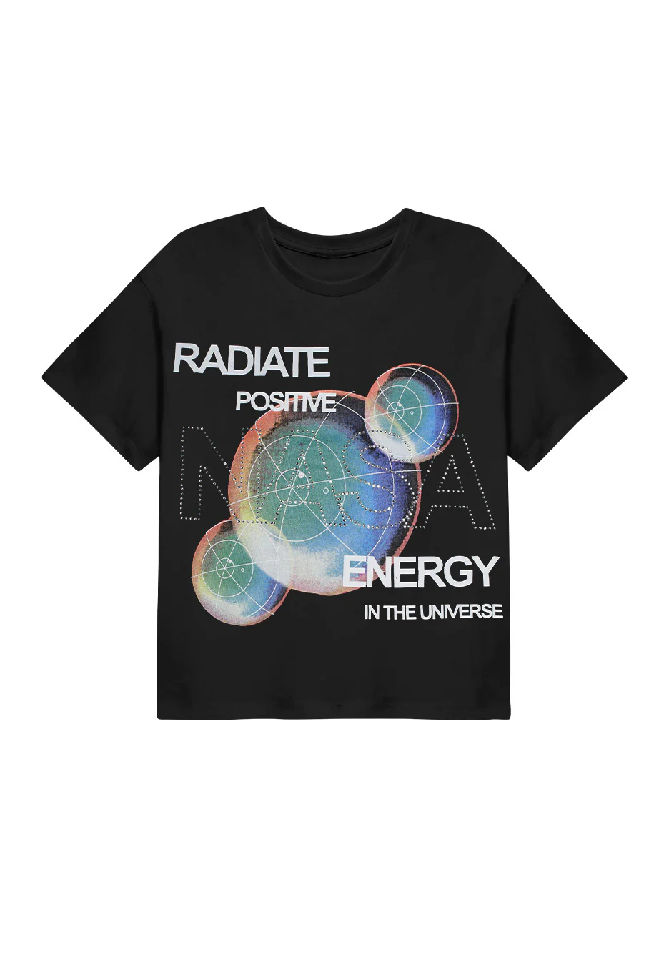NASA - Solar Energy Oversized Cropped - T-Shirt - Image 5