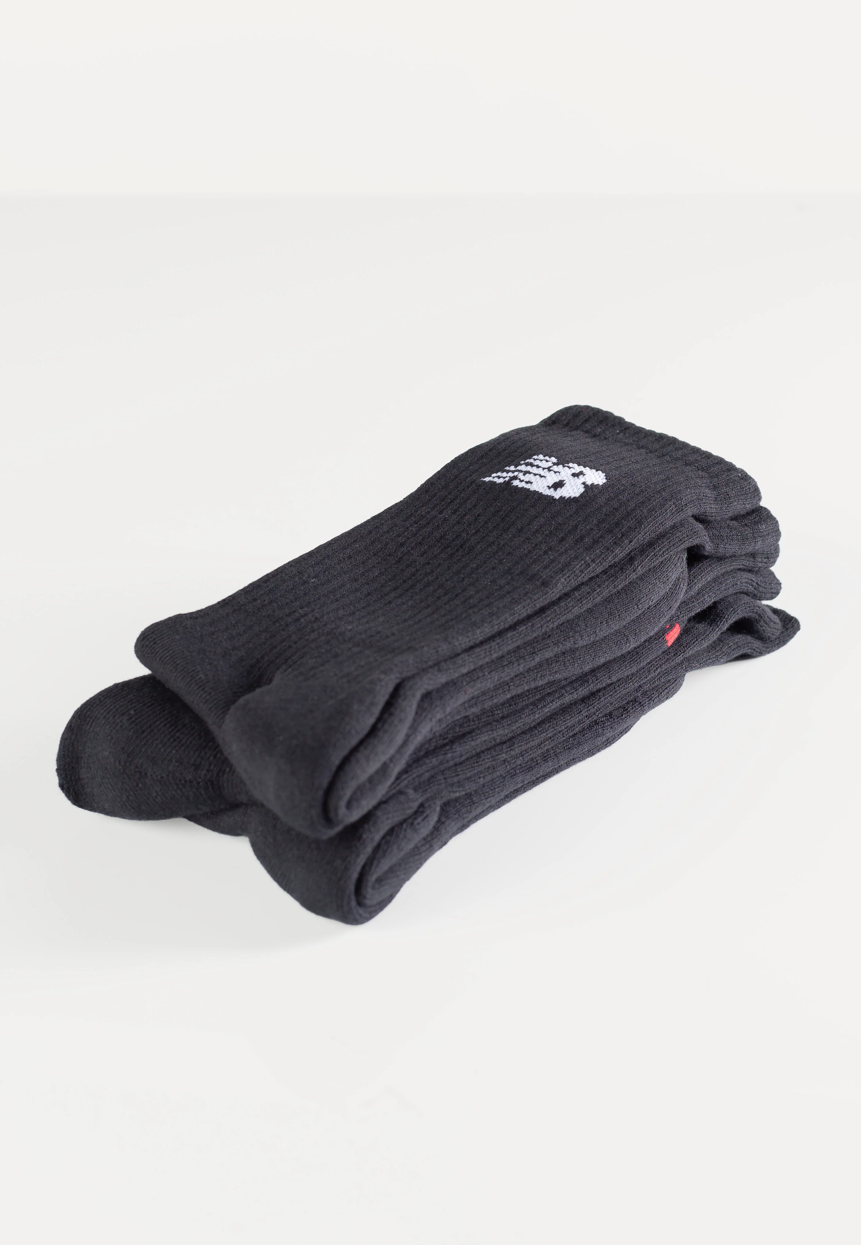 Everyday Crew Pack Of 3 Black - Socks - Image 2