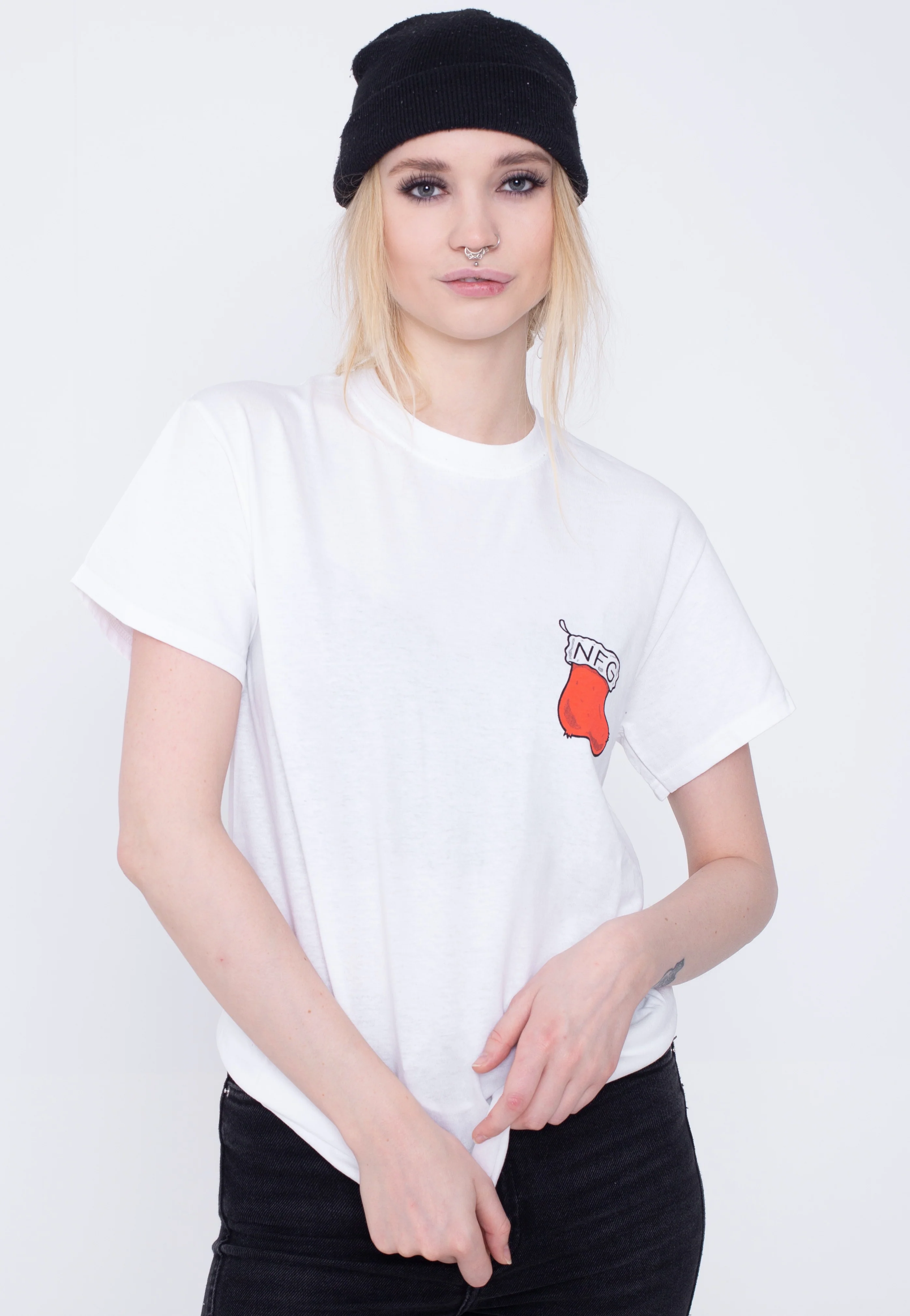Stocking White - T-Shirt - Image 3