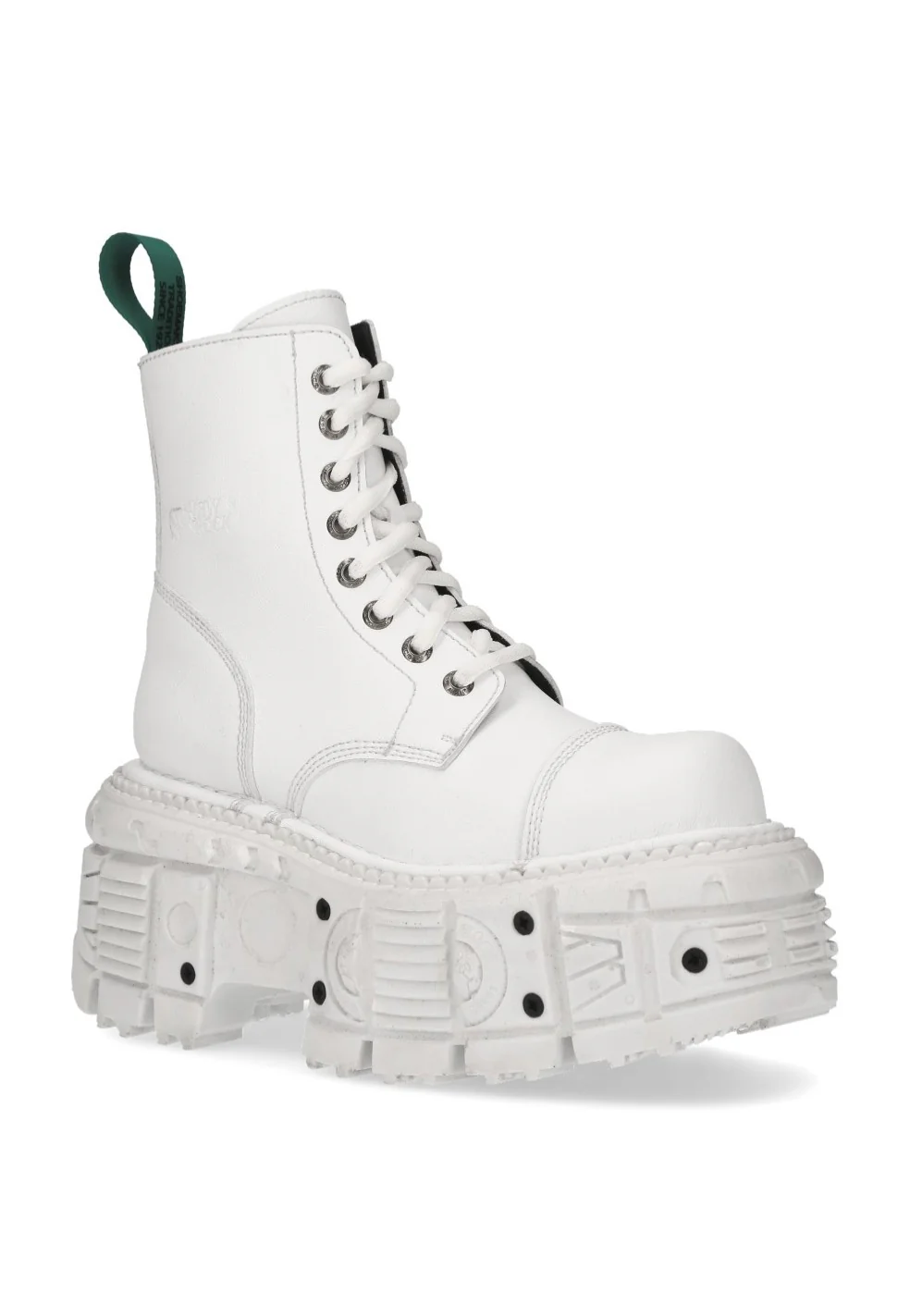 New Rock - M Tankmili 083C V6 White - Girl Shoes - Image 2