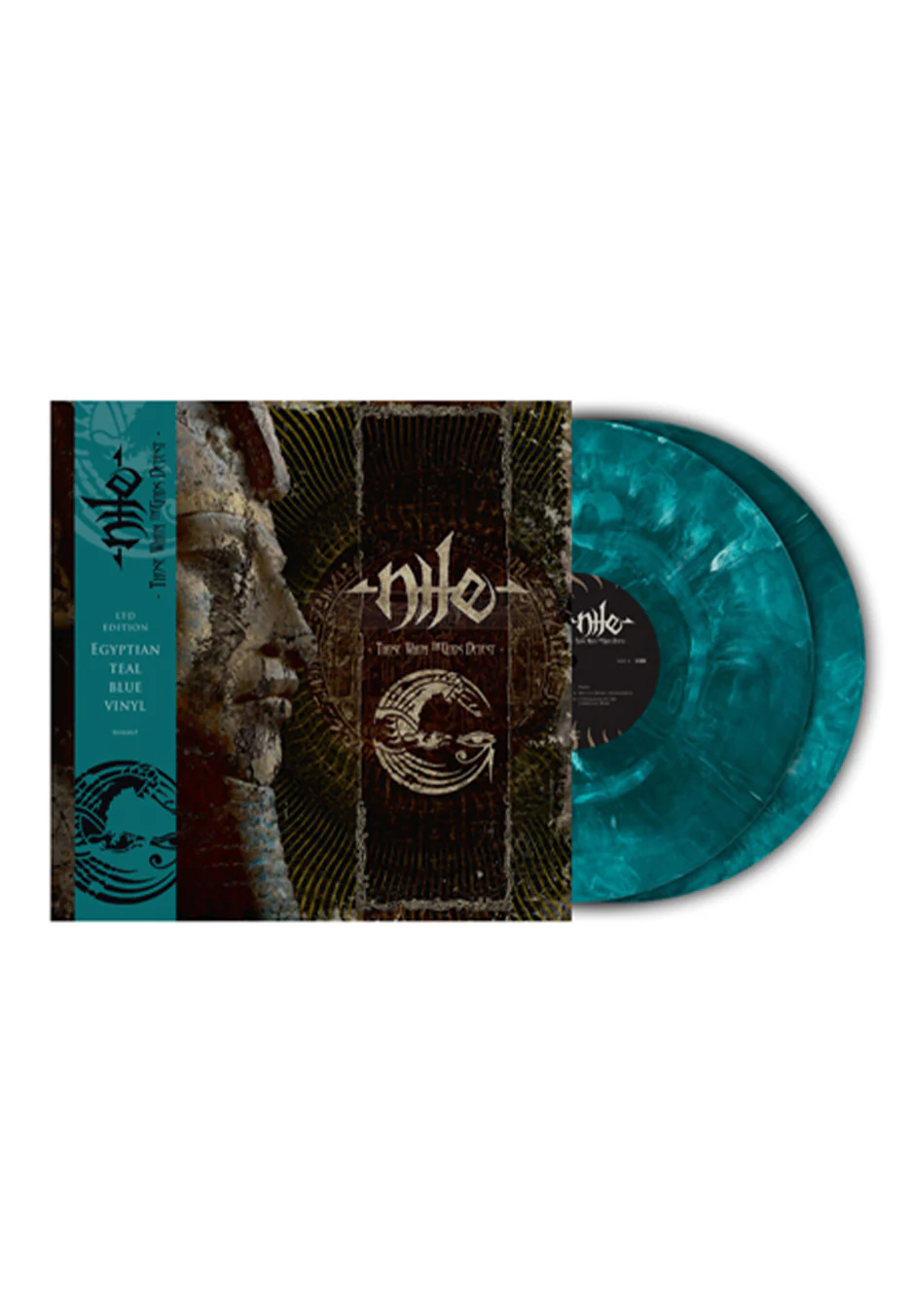 Nile - Those Wohom The Gods Detest (Teal Blue Egyptian) - Marbled 2 Vinyl