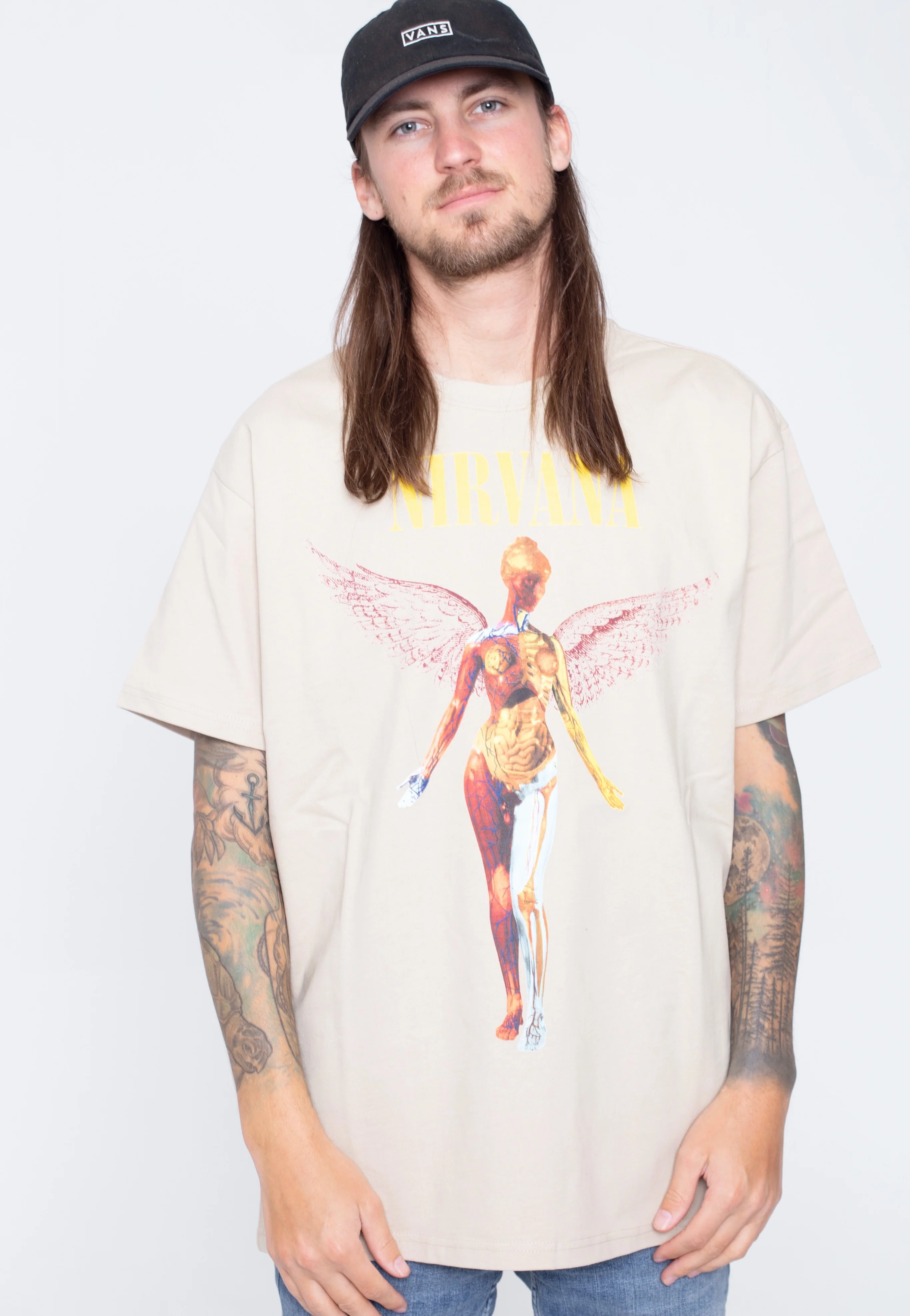 In Utero Wet Sand Oversized - T-Shirt - Image 3