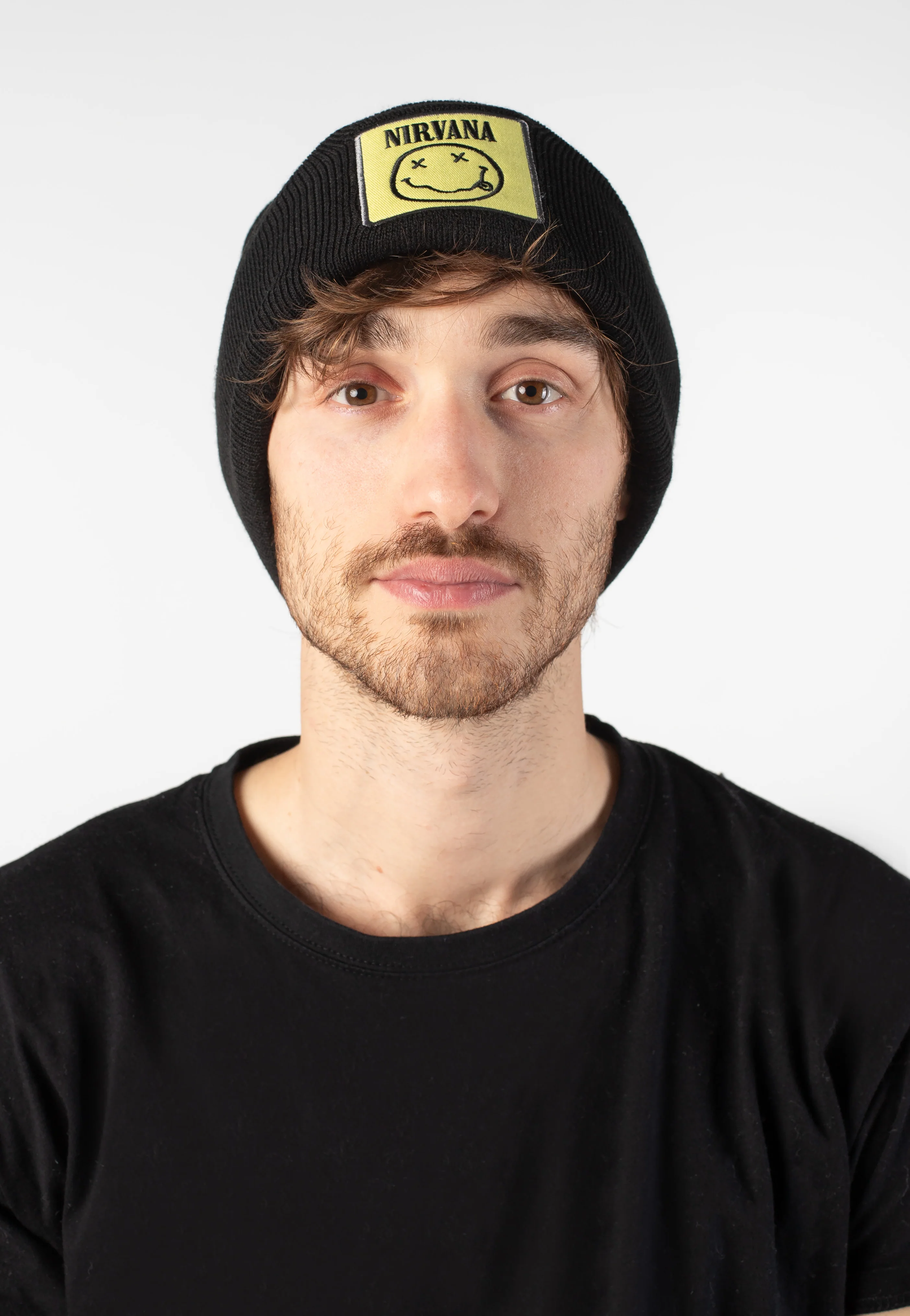 Nirvana - Square Logo - Beanie - Image 2