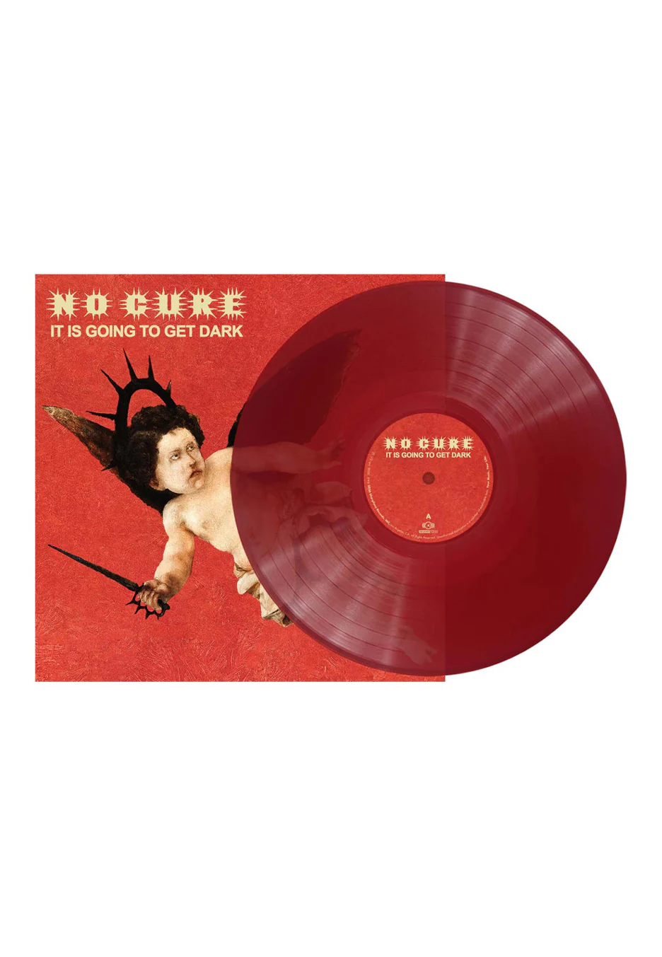 It Is Going To Get Dark Transparent Red - Colored Vinyl