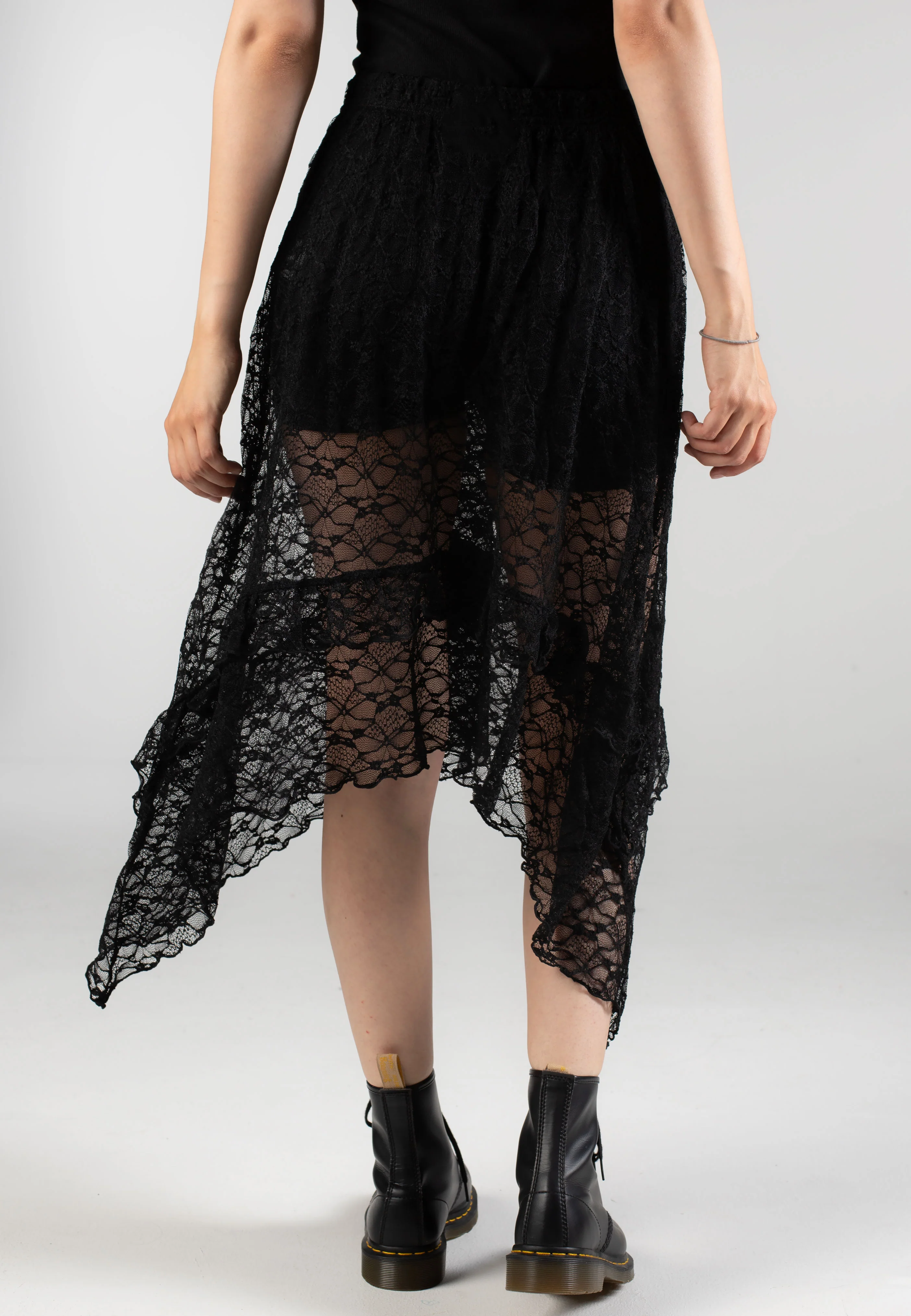 Noisy May - Lacey Nw Midi Black - Skirt - Image 4