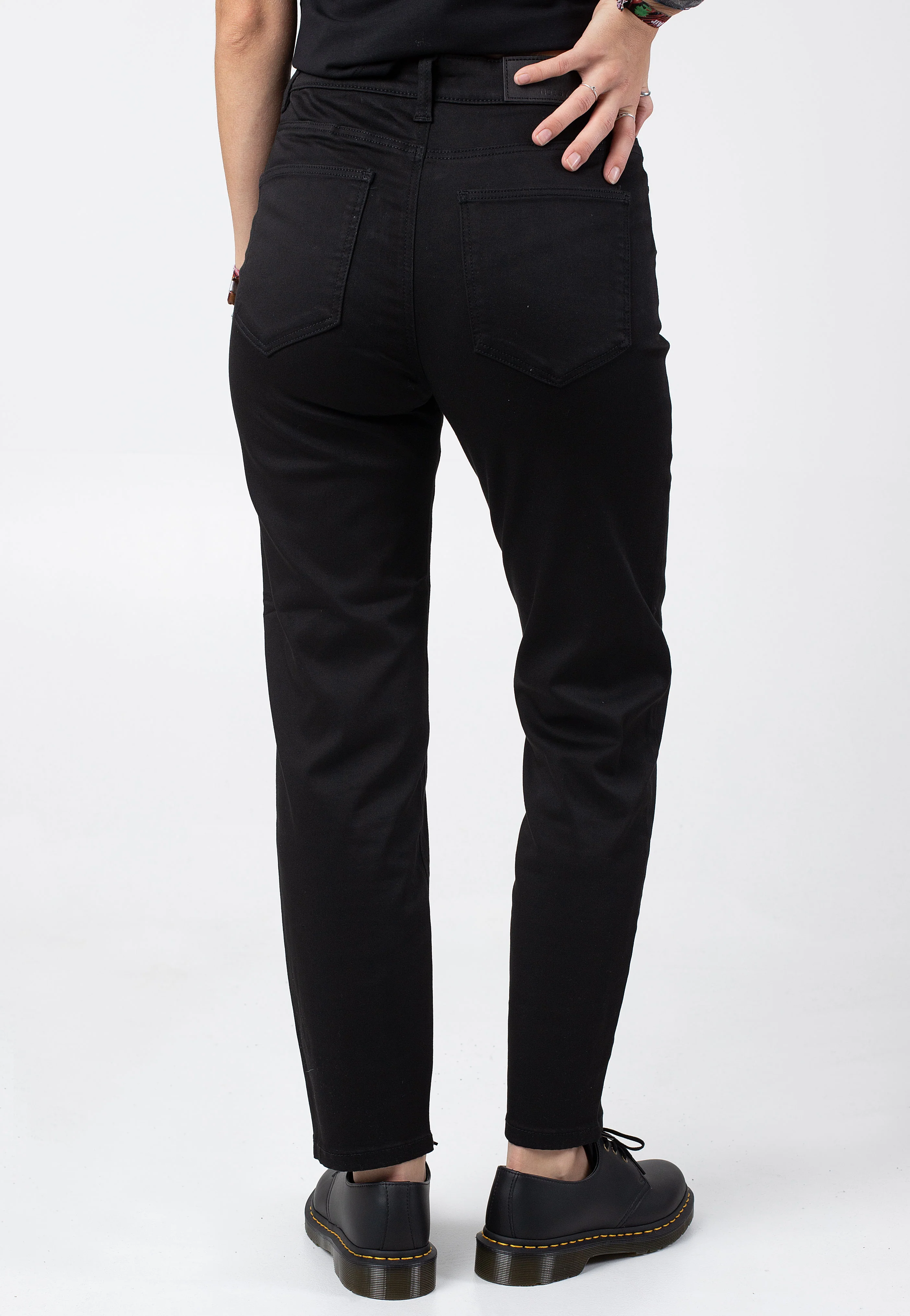 Noisy May - Moni Hw Straight Black Denim - Jeans - Image 2