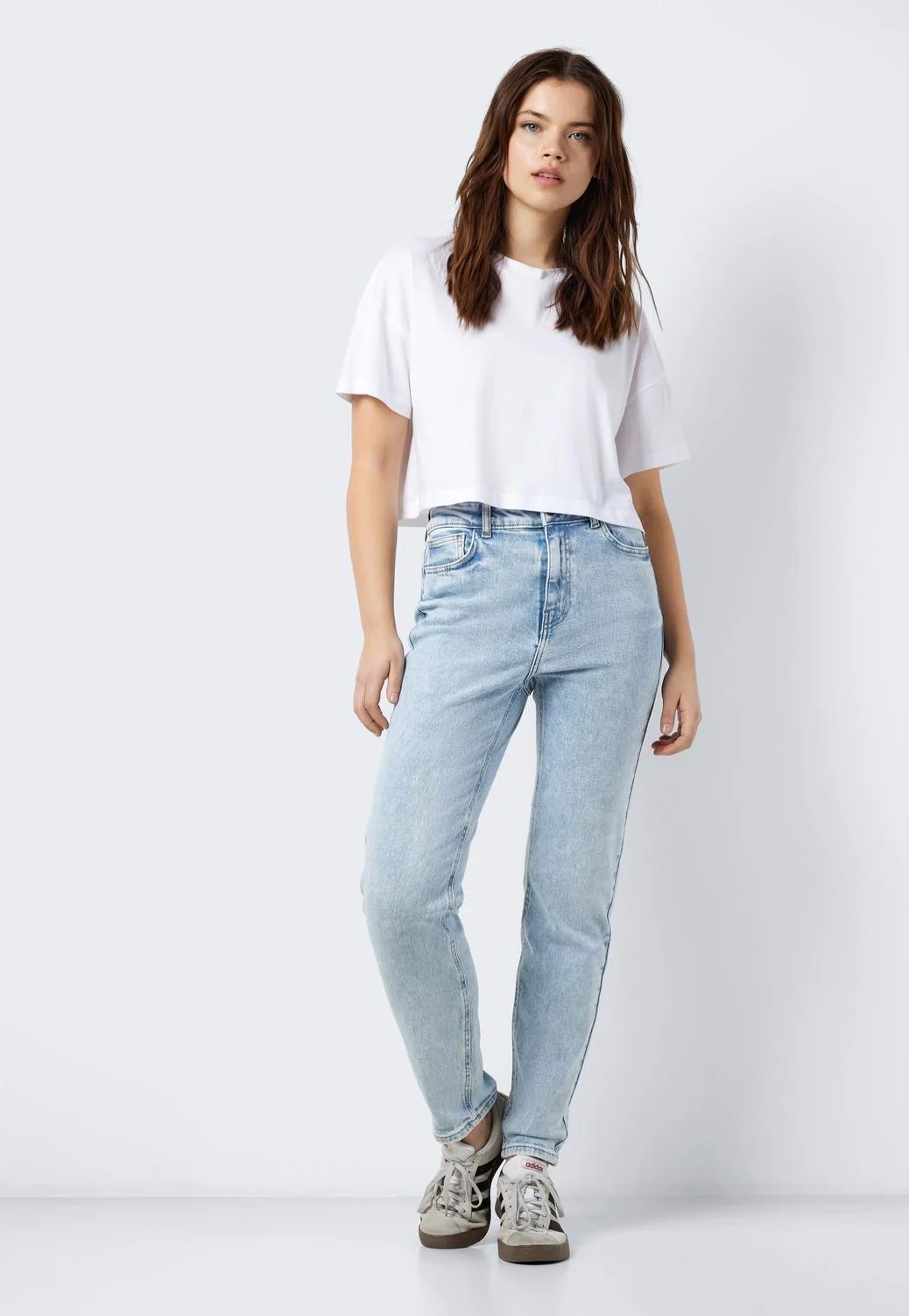 Noisy May - Moni St Ank Light Blue Denim - Jeans - Image 5