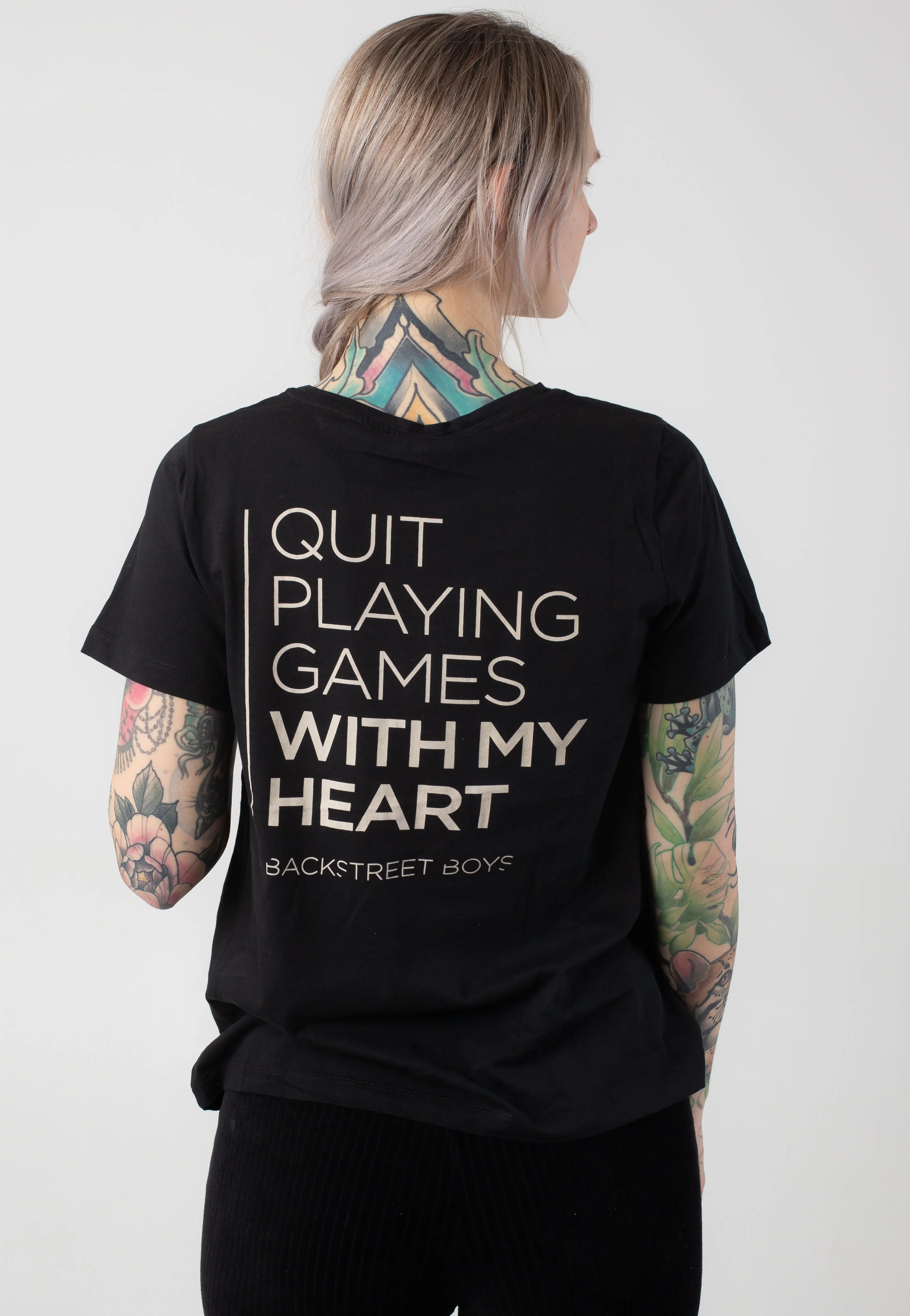 Noisy May x Backstreet Boys - Nate Black Playing Games - T-Shirt - Image 2