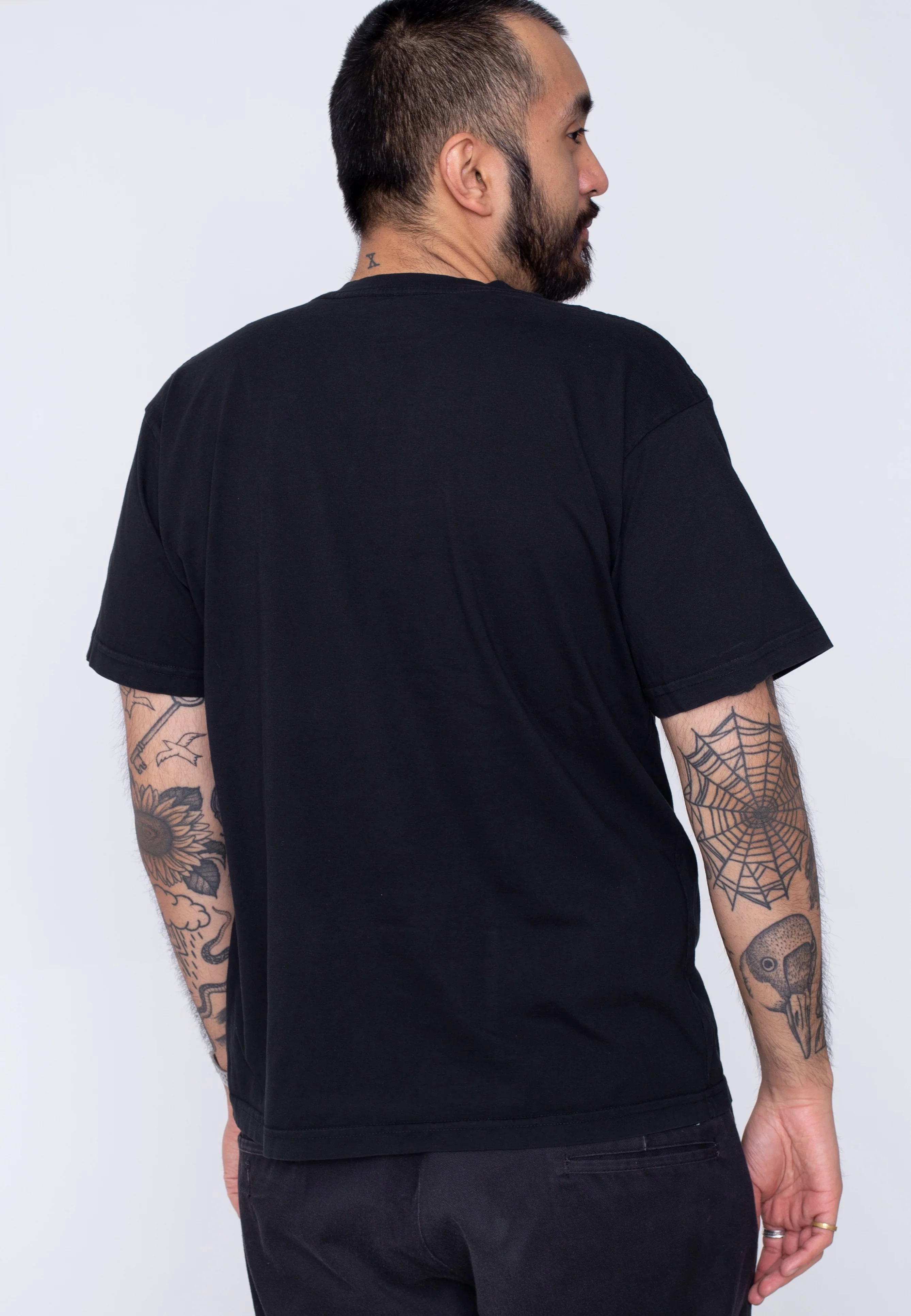Obey - Defenders Of Peace Dove Pigment Faded Black - T-Shirt - Image 2