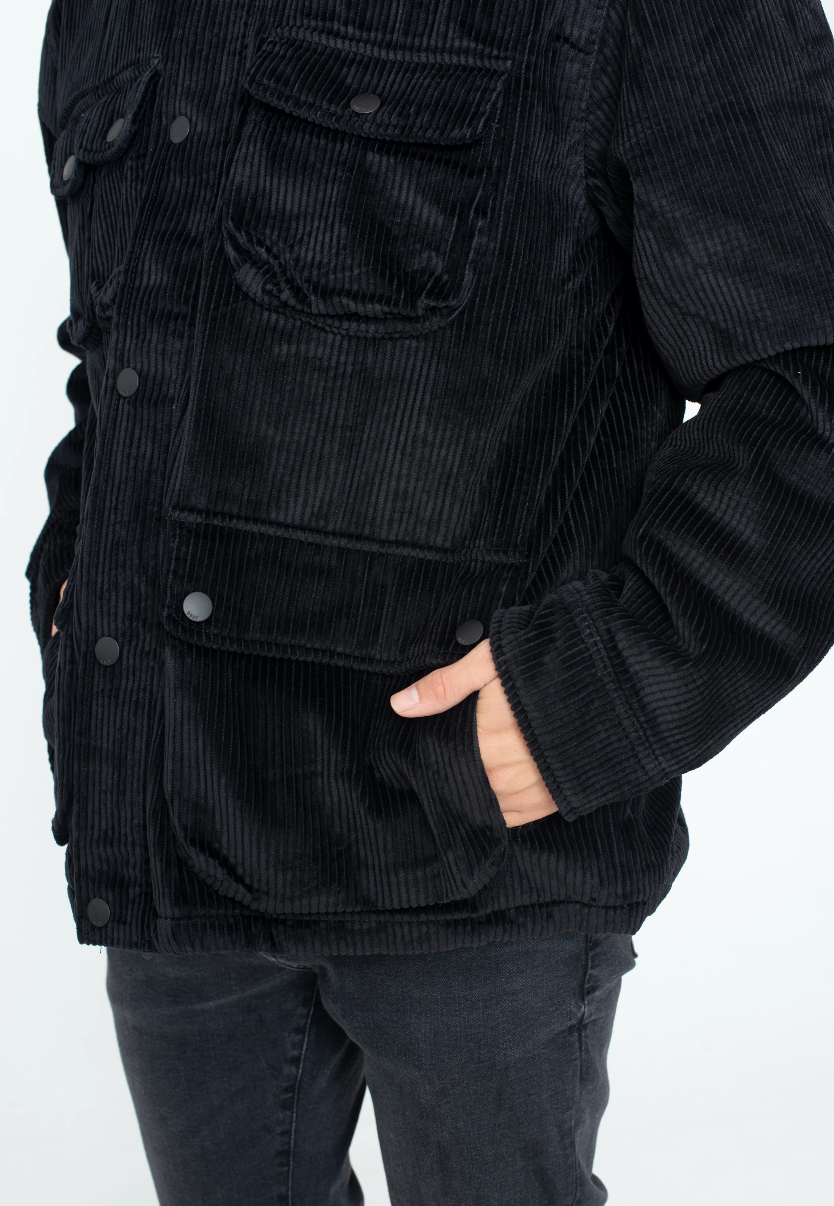Obey - Larson Black - Jacket - Image 5