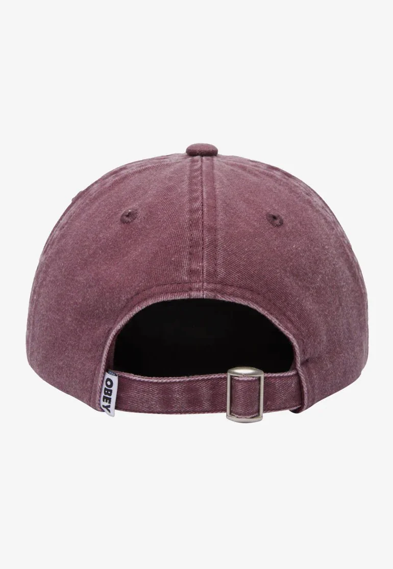 Obey - Pigment Nova Velcro Burgundy - Cap - Image 2