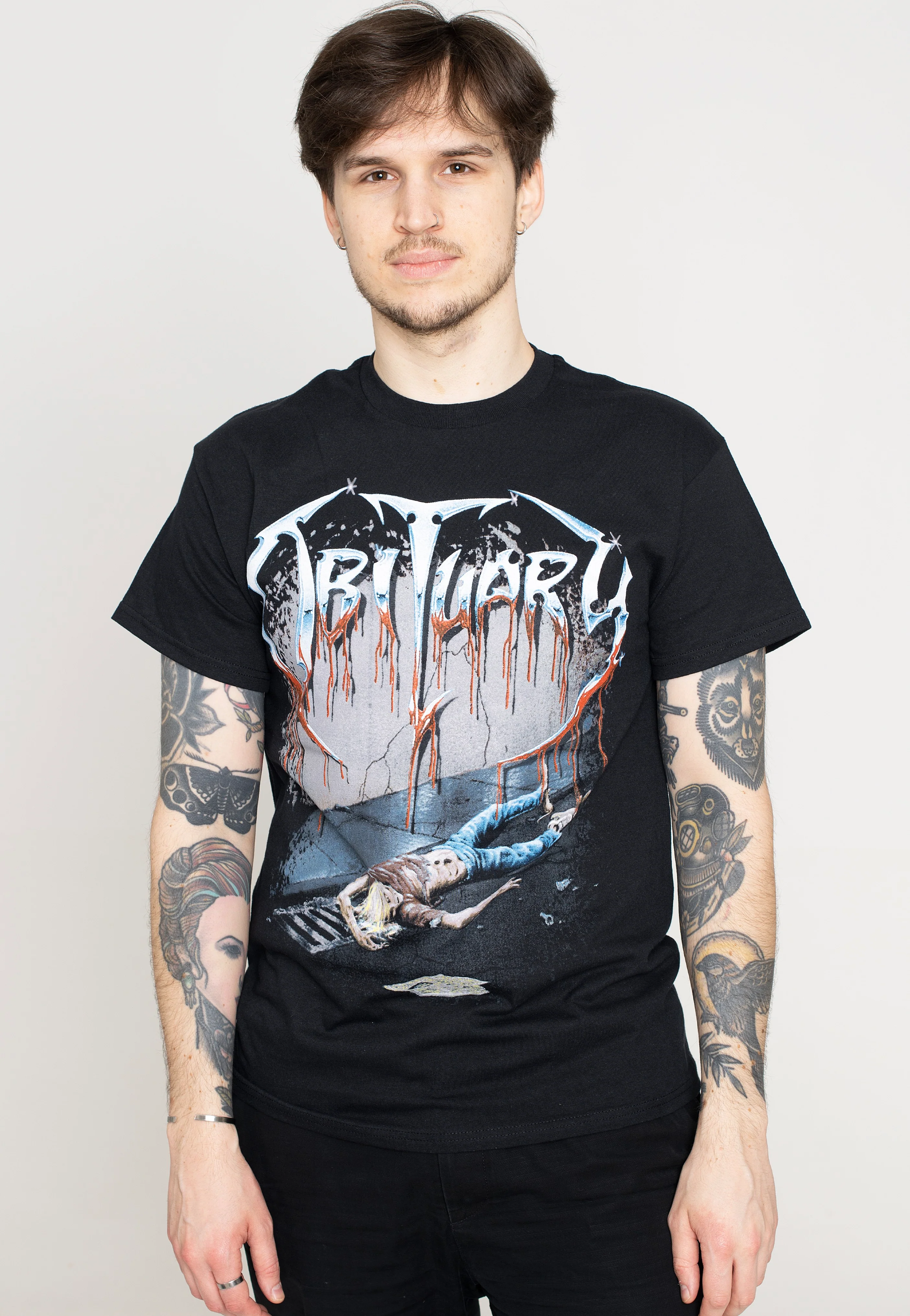 Obituary - Slowly We Rot - T-Shirt - Image 3