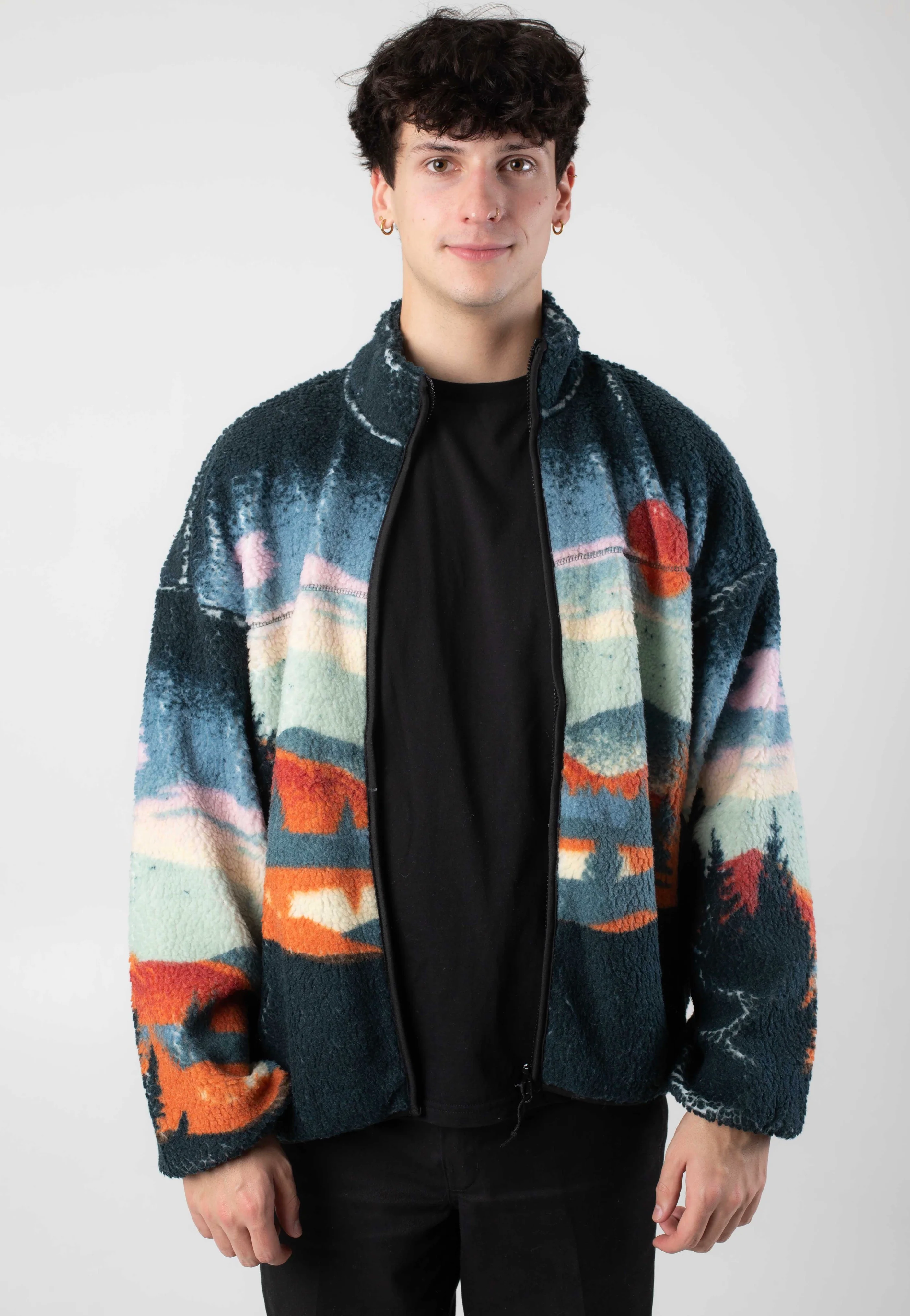 Only & Sons - Blaze Reg Full Zip High Neck Reflecting Pond - Jacket - Image 3