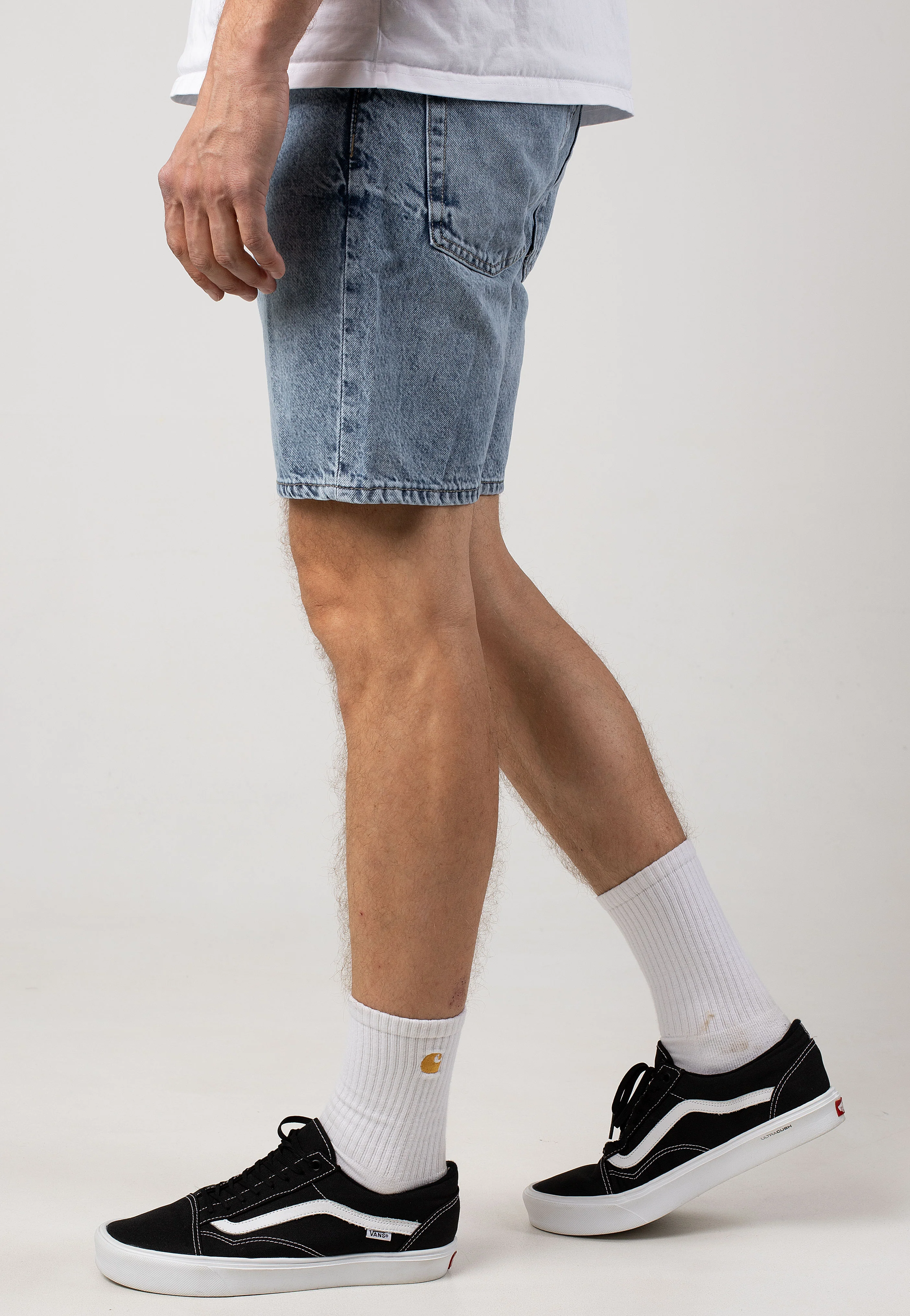 Only & Sons - Edge Box Pim Light Blue Denim - Shorts - Image 2