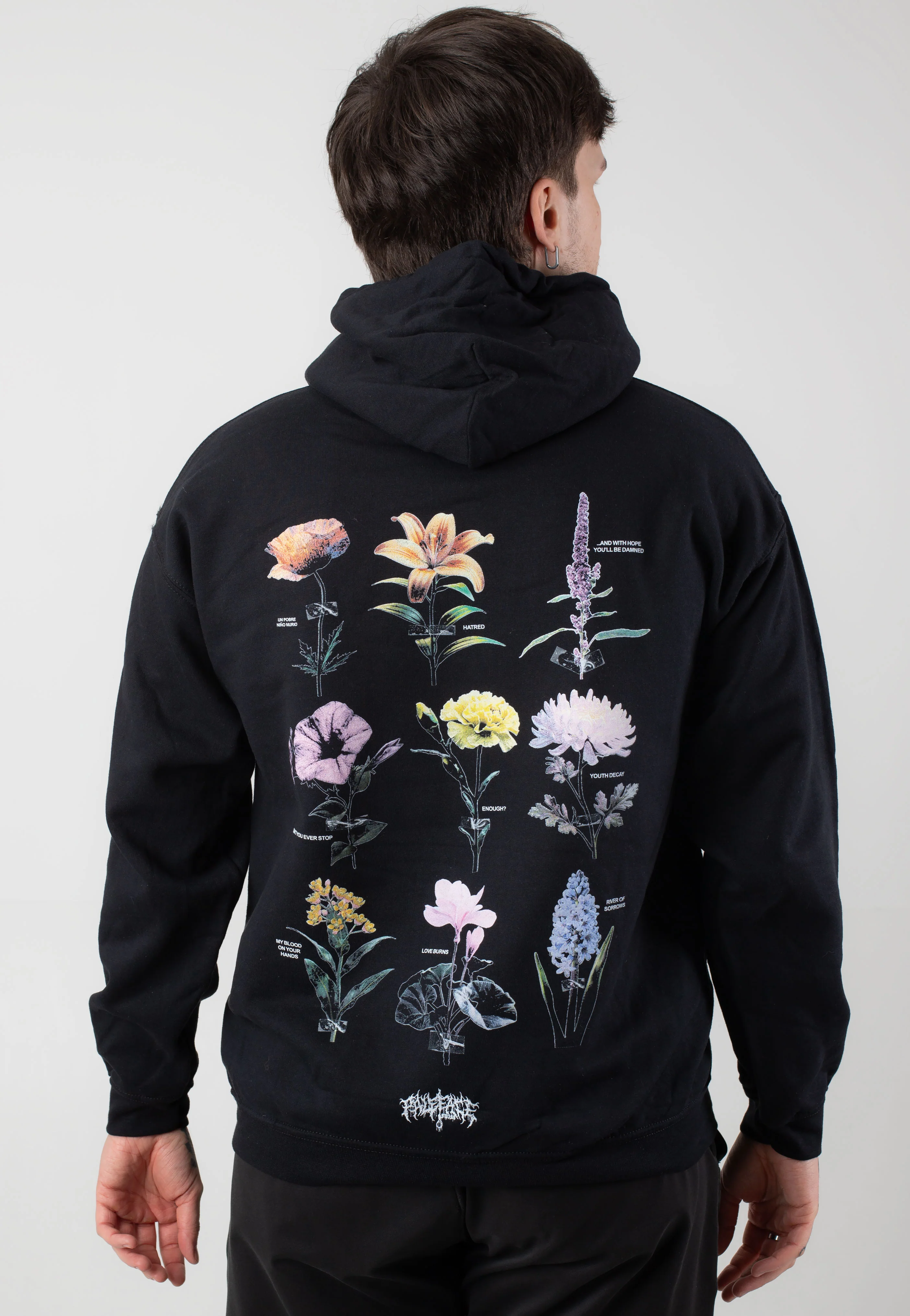 Paleface Swiss - Hidden Flowers - Hoodie - Image 3