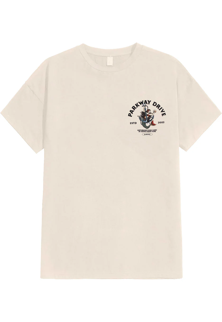 Parkway Drive - Mermaid Natural - T-Shirt