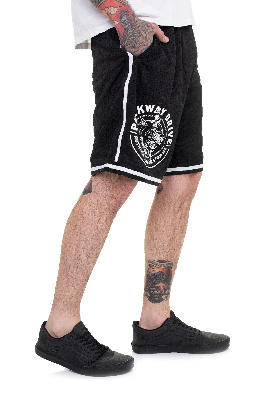 Parkway Drive - Stop Me Striped - Shorts - Image 3